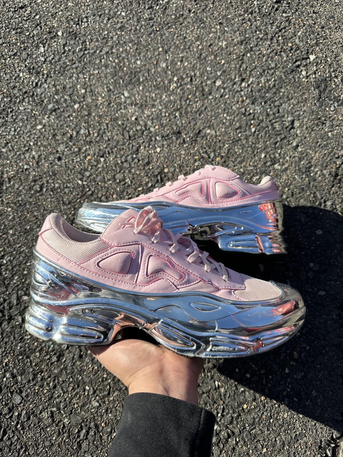 Raf Simons Raf Simons Mirrored Clear Pink Size US 11.5 / EU 44-45 - 1 Thumbnail