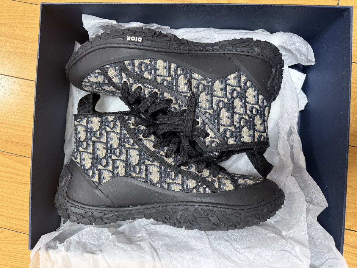 Dior Dior B28 H igh-Top Oblique Jacquard in black/beige Size US 8 / EU 41 - 1 Thumbnail