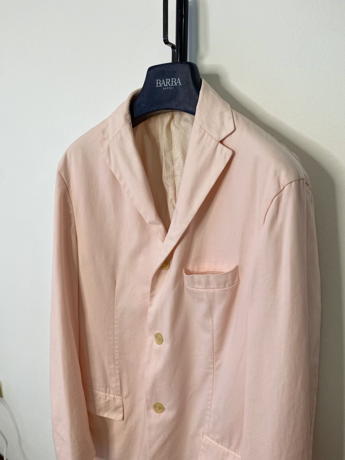 Jil Sander Jil Sander Tailor Made Blazer Pink — Size 48 Size 48R - 2 Thumbnail