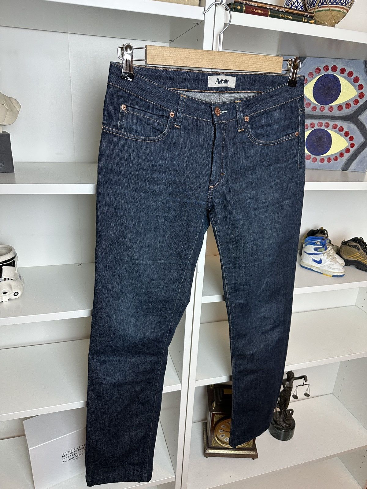 Acne Studios Vintage dark navy Acne denim jeans Size US 31 - 2 Thumbnail