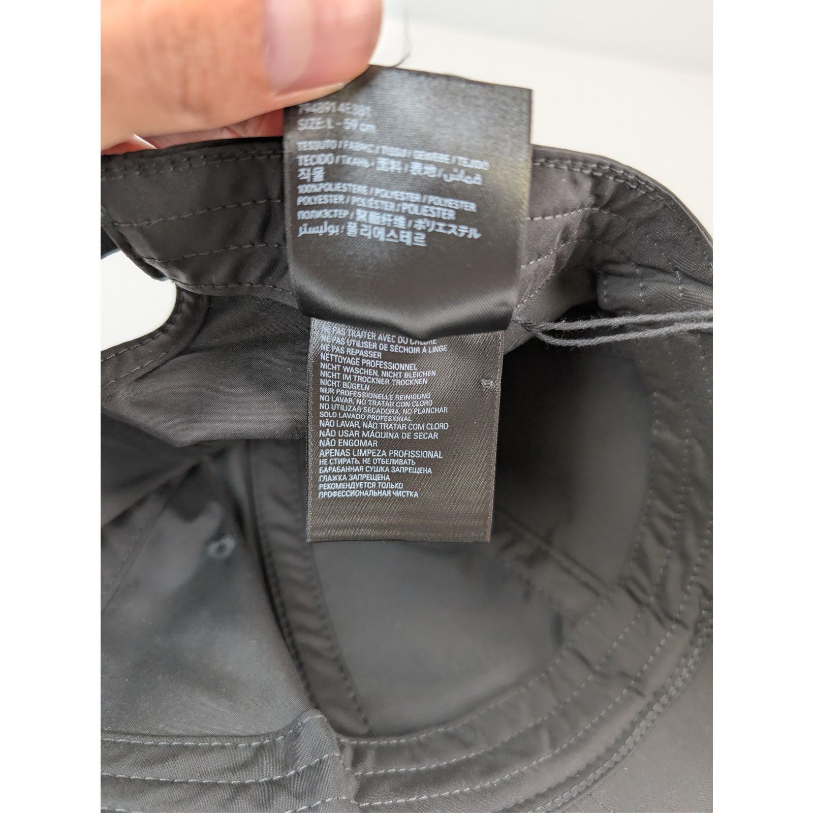 Balenciaga o1rshd1 Q:2 / Size: L / Activewear Logo Baseball Cap / Hat Size ONE SIZE - 12 Thumbnail