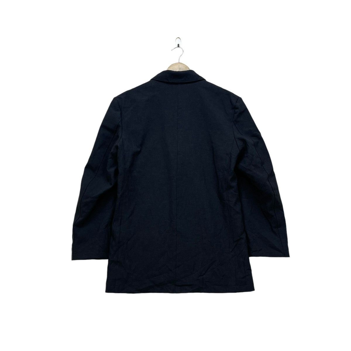 Designer × Lemaire × Uniqlo Japanese Brand Uniqlo X Lemaire Asymmetrical Casual Jacket Size XS / US 0-2 / IT 36-38 - 4 Thumbnail