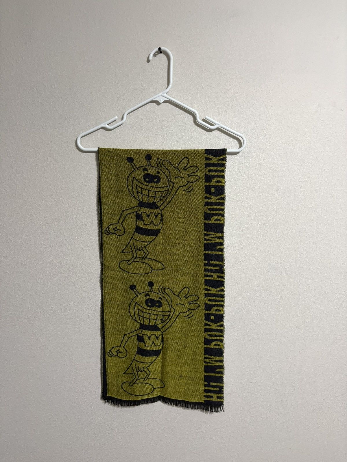 W&LT W&LT “Hi! Im puk puk” scarf Size ONE SIZE - 2 Thumbnail