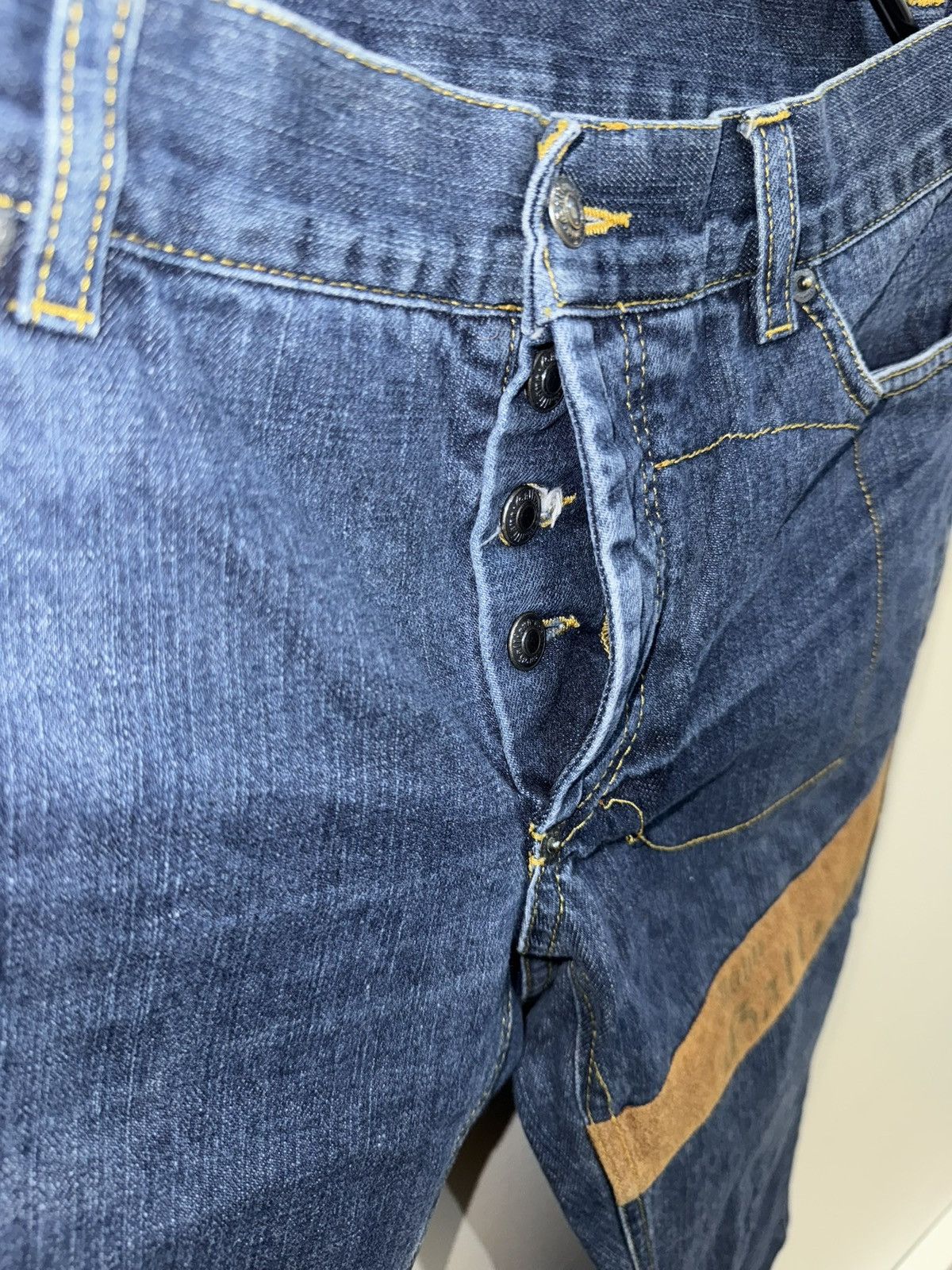 John Galliano × Vintage Joh Galliano Spelled Out Jeans Size US 30 / EU 46 - 3 Thumbnail