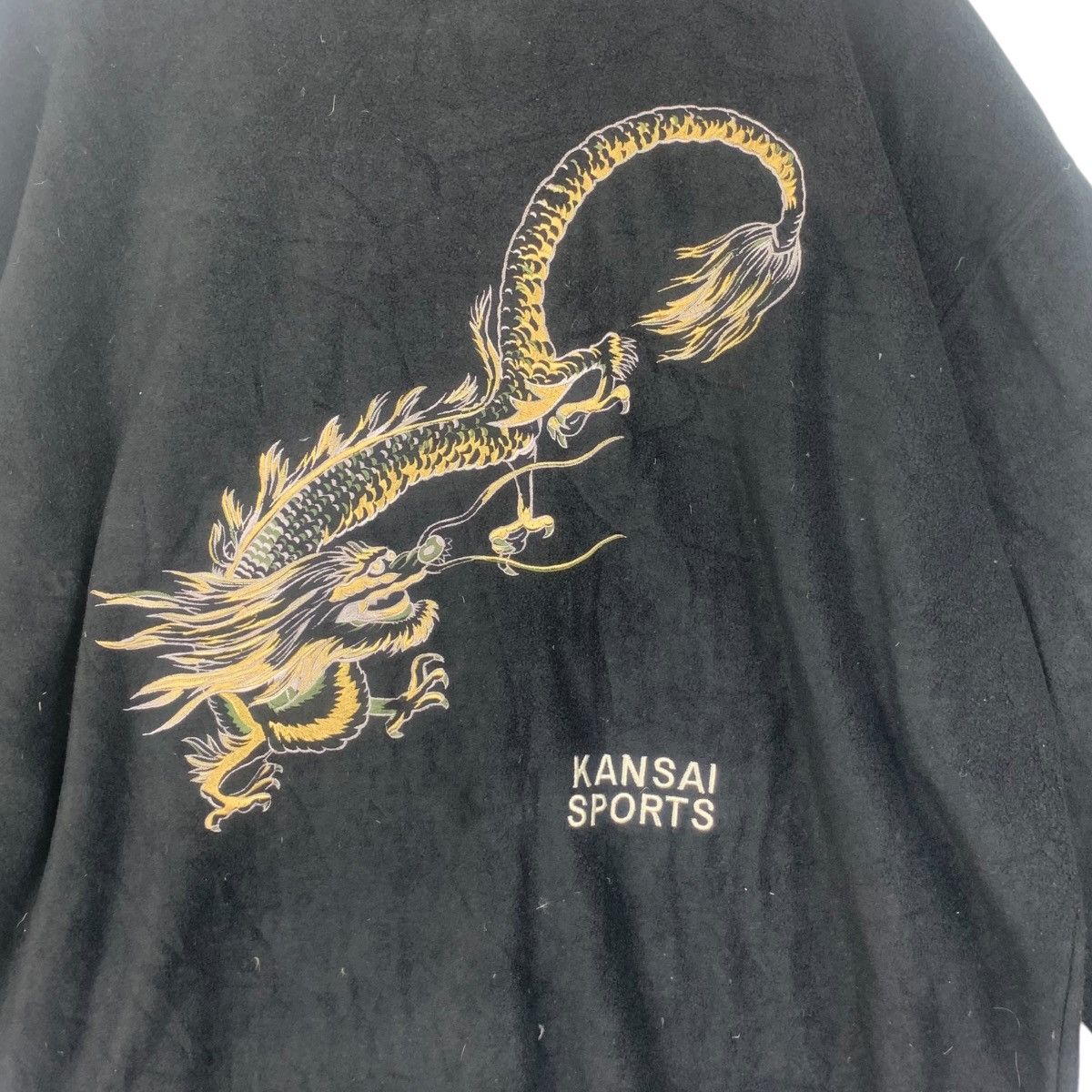 Kansai Yamamoto Vintage 90’ KANSAI YAMAMOTO SPORTS Dragon Ryu Jacket Top Size US L / EU 52-54 / 3 - 7 Thumbnail
