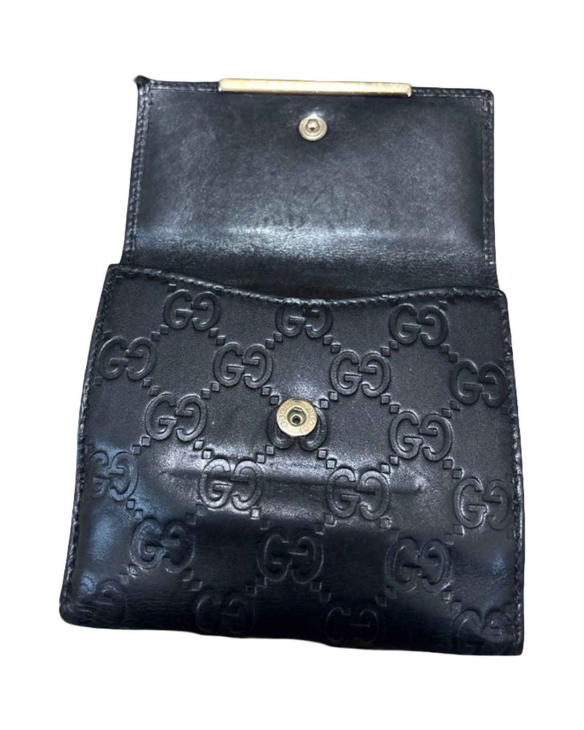 Gucci 🇮🇹MADE IN ITALY🇮🇹 GUCCI Leather Wallet Size ONE SIZE - 3 Thumbnail