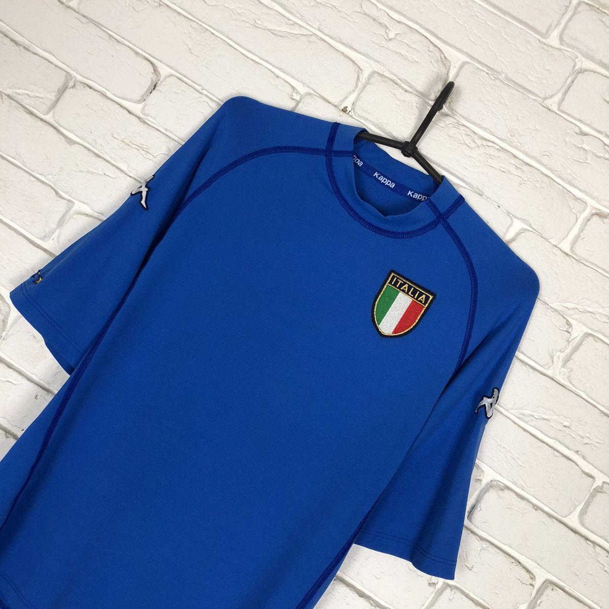 Kappa × Vintage Italy national team 2000 2002 home vintage jersey Size US M / EU 48-50 / 2 - 2 Thumbnail
