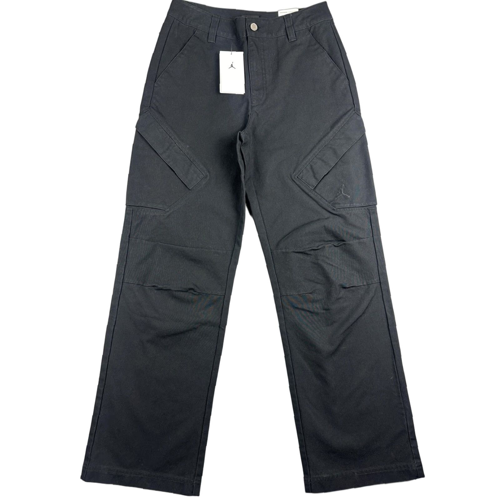 Jordan Brand Jordan Cargo Pants Womens Small Black Twill Pockets NWT FV7098-010 Size 28" / US 6 / IT 42 - 1 Thumbnail