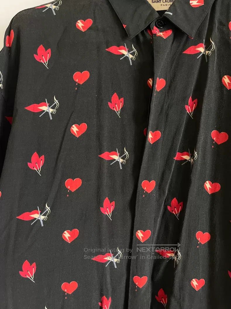 Saint Laurent Paris Saint Laurent Paris Love Smoke-Free Village Cedar i Size US XS / EU 42 / 0 - 6 Thumbnail