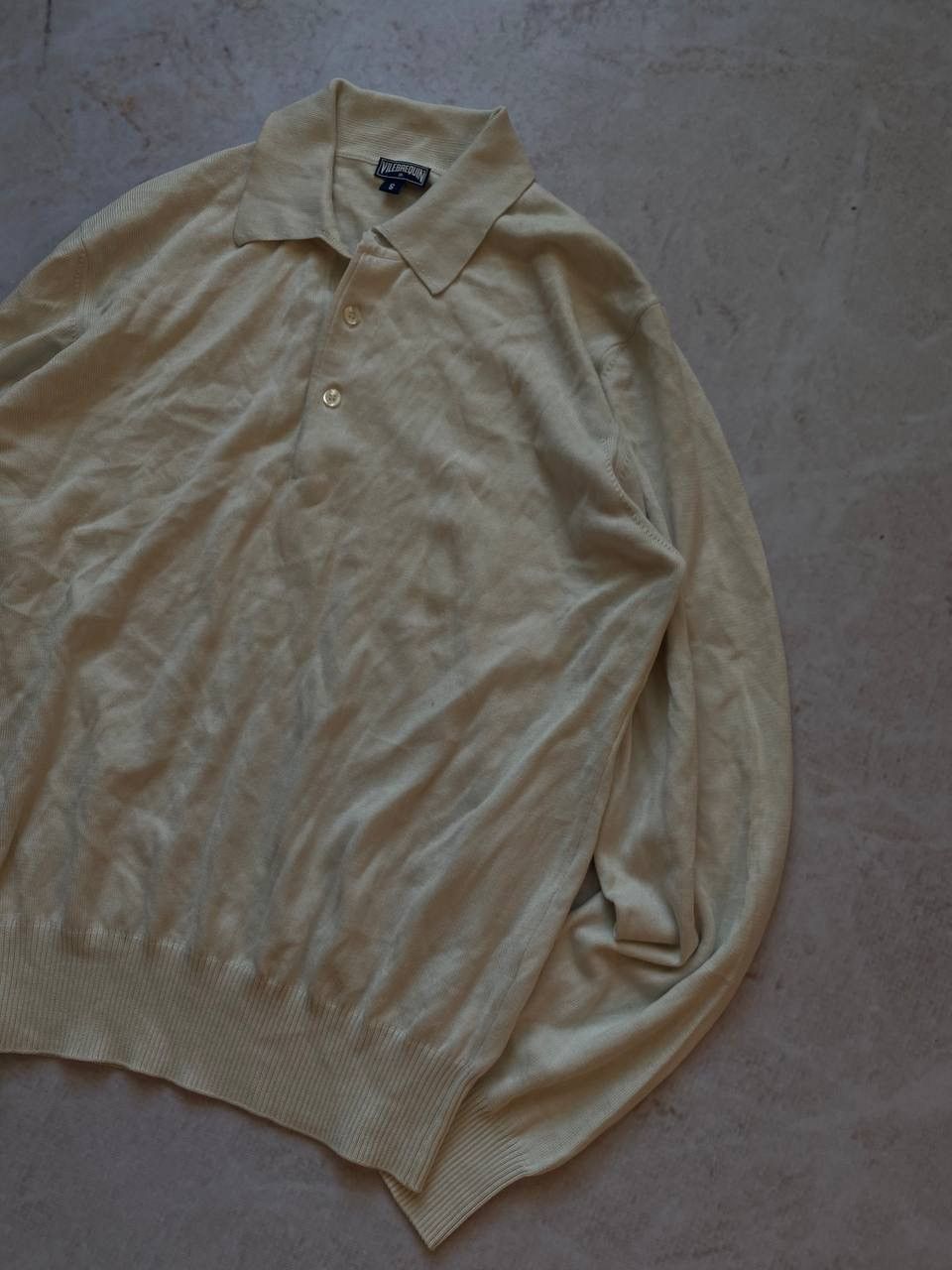 Vilebrequin × Vintage Vintage Vilebrequin Luxury Knit Longsleeve Button Up Size US S / EU 44-46 / 1 - 3 Thumbnail
