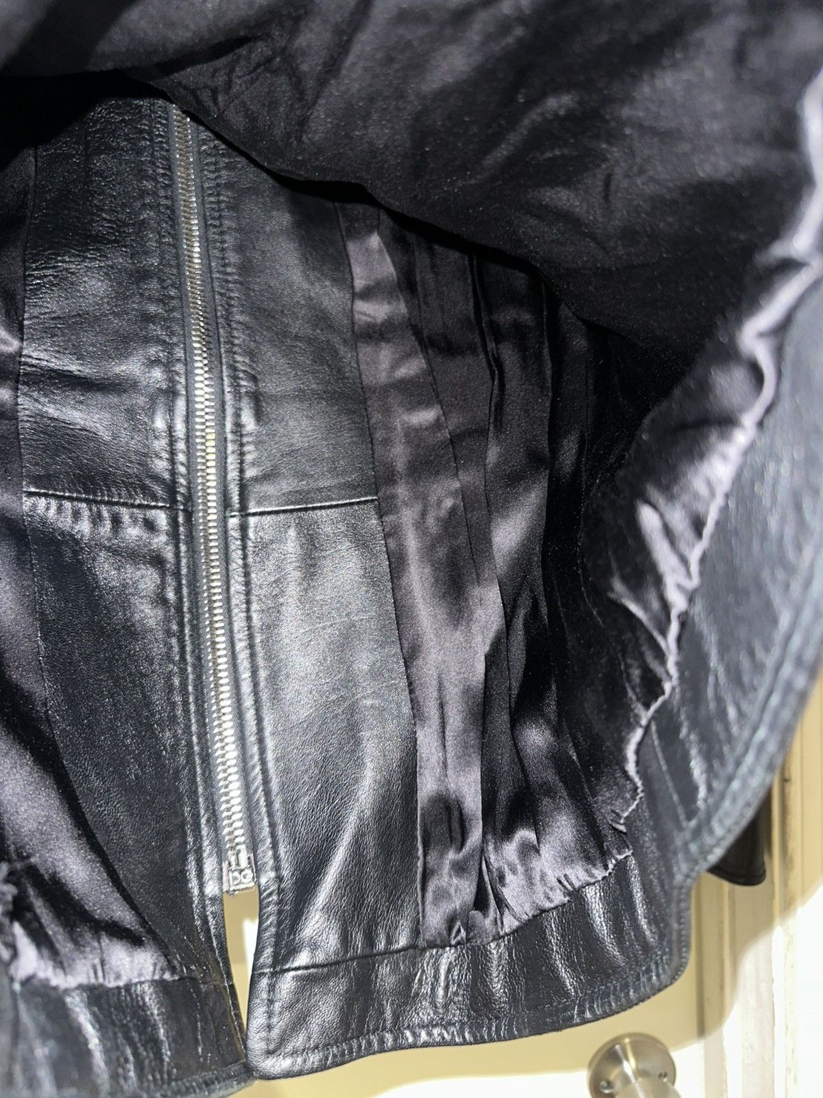 Dolce & Gabbana Dolce Gabbana Vintage 2000s Biker Jacket Size M / US 6-8 / IT 42-44 - 9 Thumbnail