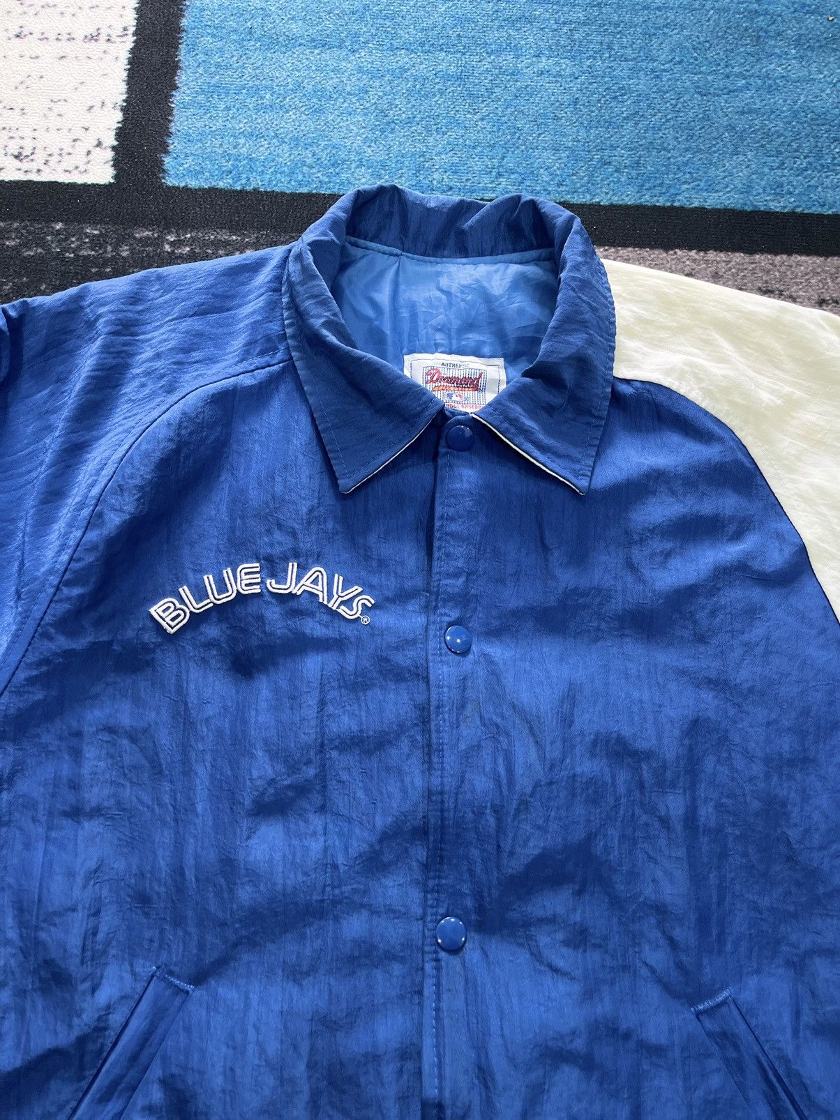 MLB × Vintage VINTAGE TORONTO BLUEJAYS DIAMOND COLLECTION JACKET Size US M / EU 48-50 / 2 - 5 Thumbnail
