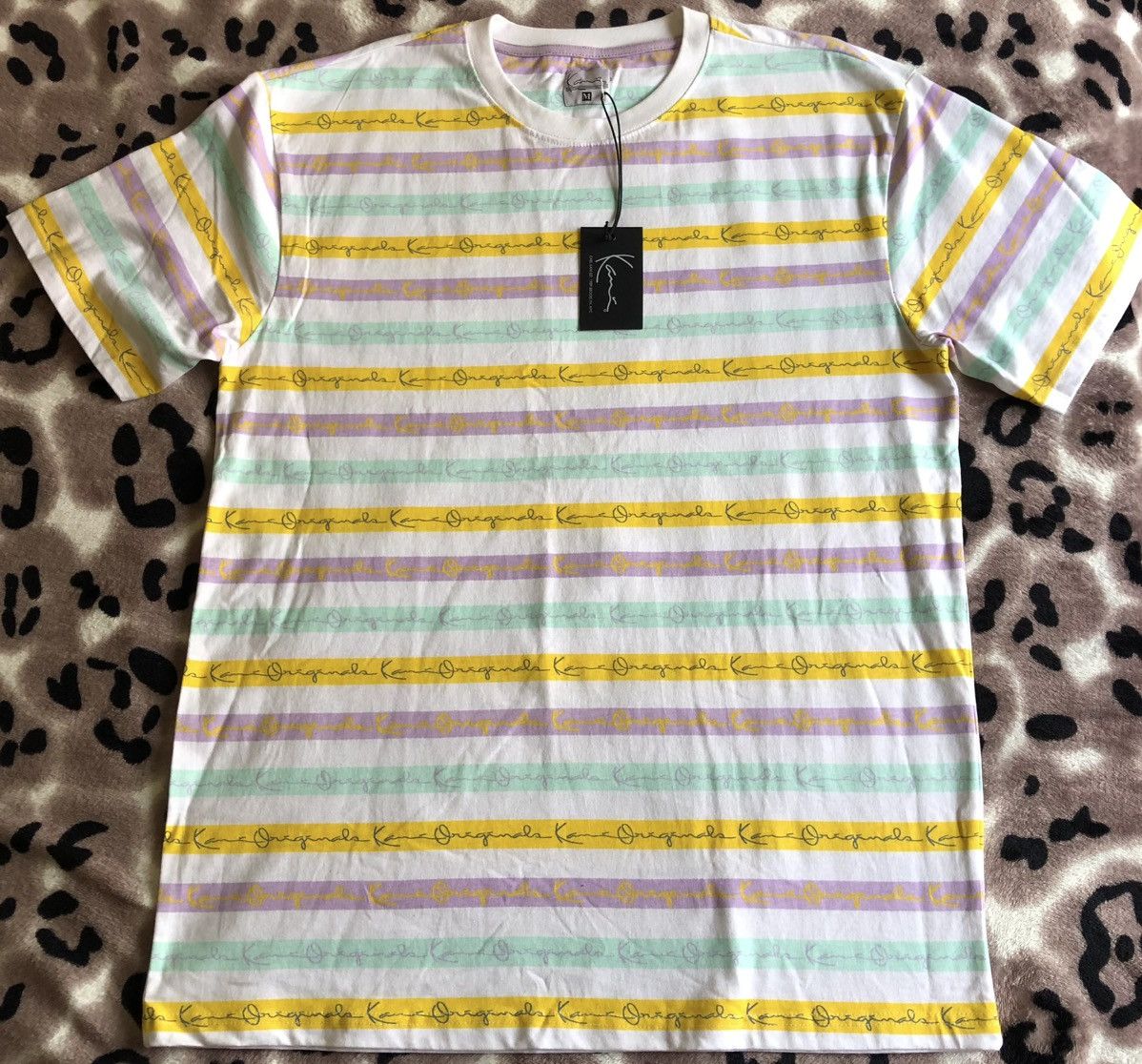 Karl Kani Karl Kani Original Logo Printed Striped Tee Size US M / EU 48-50 / 2 - 1 Thumbnail