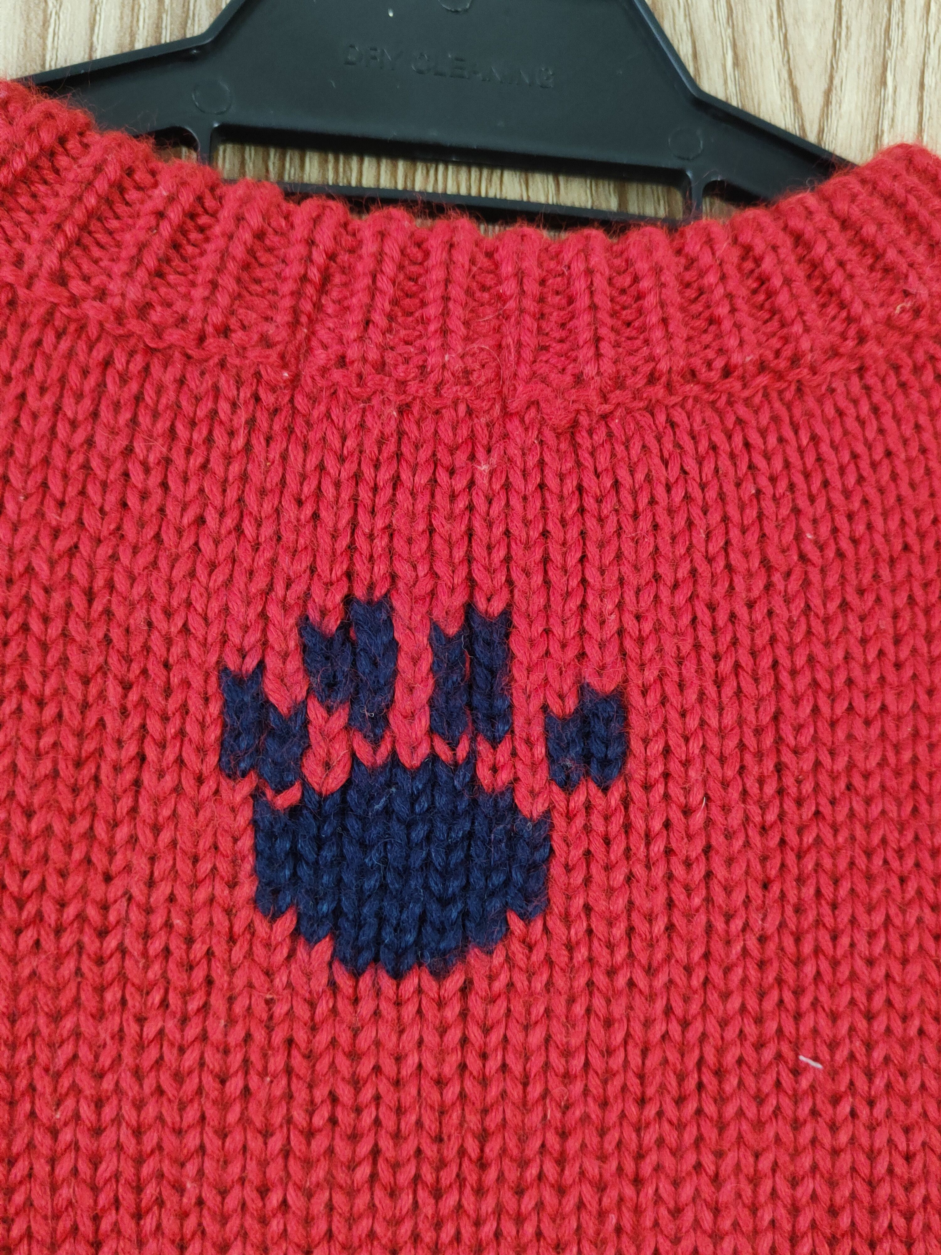 Cartoon Network × Japanese Brand Snoopy Red Knitwear Sweatshirts #W824 Size L / US 10 / IT 46 - 9 Thumbnail