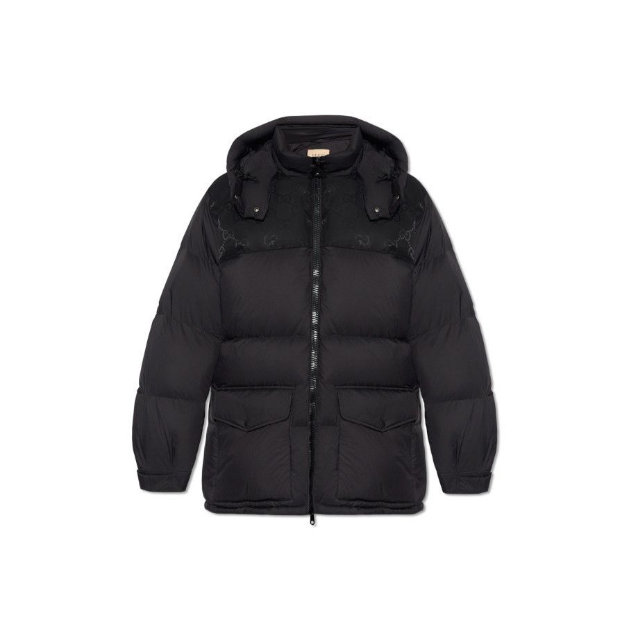 Gucci GUCCI Black Down Jacket New & Authentic (Men's size:XXL;) Size US XXL / EU 58 / 5 - 1 Preview