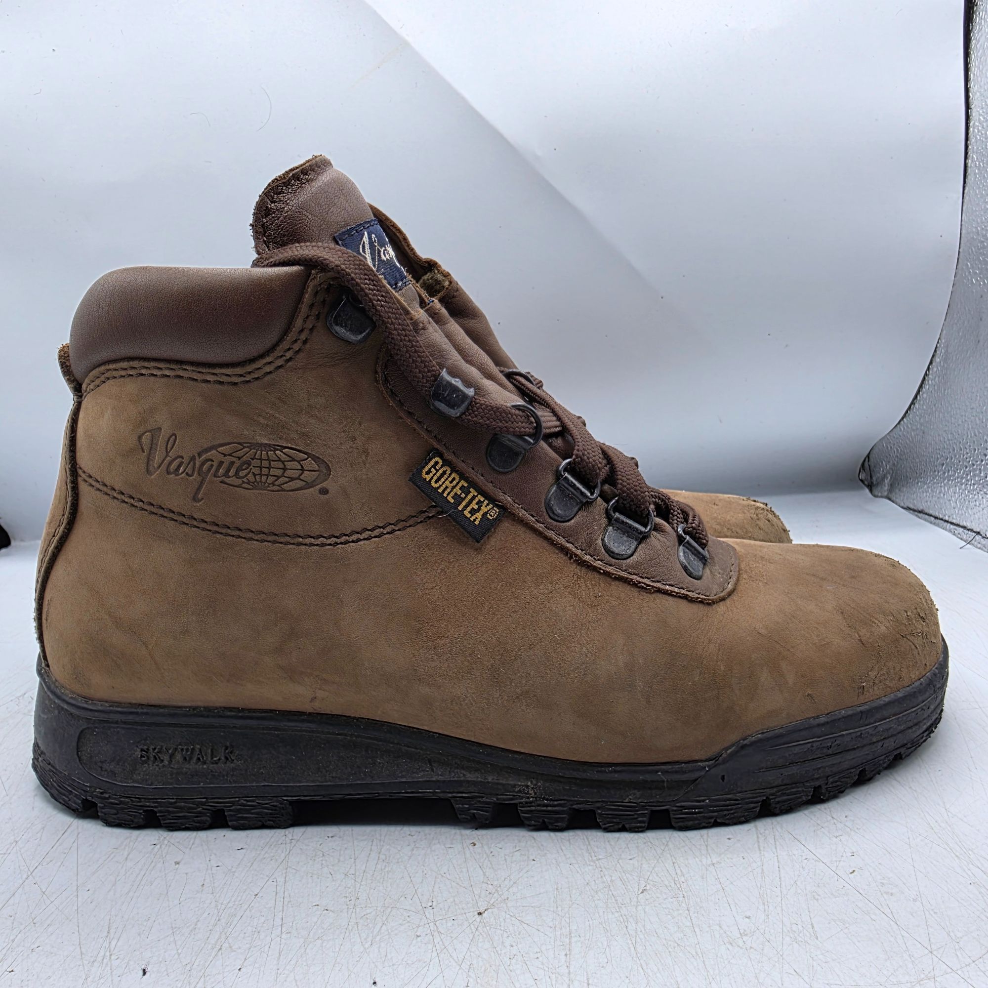 Vasque × Vintage Vintage Vasque Skywalk Womens 7.5 Brown Boots Gore Tex Hikin Size US 7.5 / IT 37.5 - 13 Thumbnail