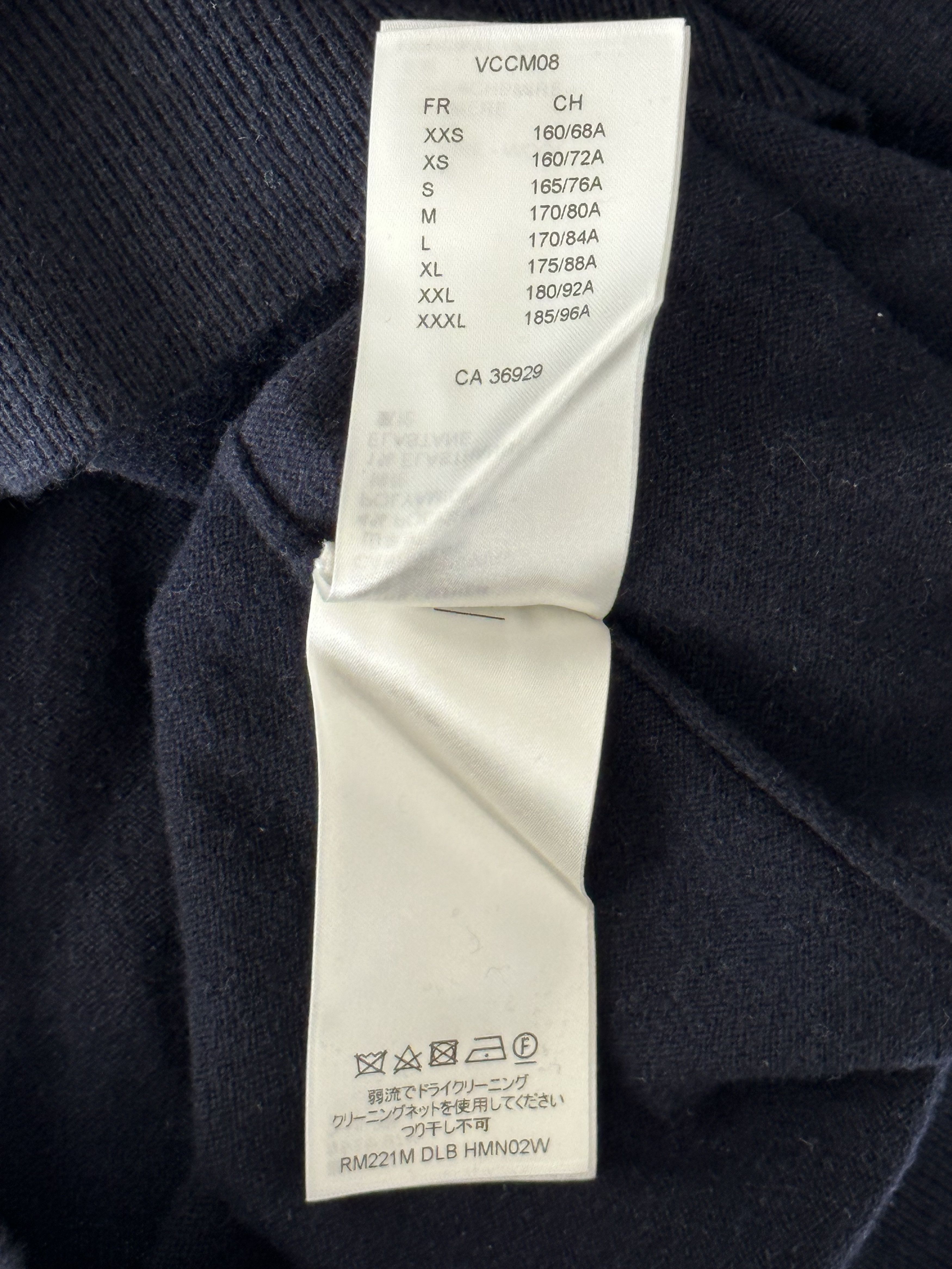Louis Vuitton Louis Vuitton Nigo Navy Dragon Cashmere Sweater Size US M / EU 48-50 / 2 - 6 Thumbnail