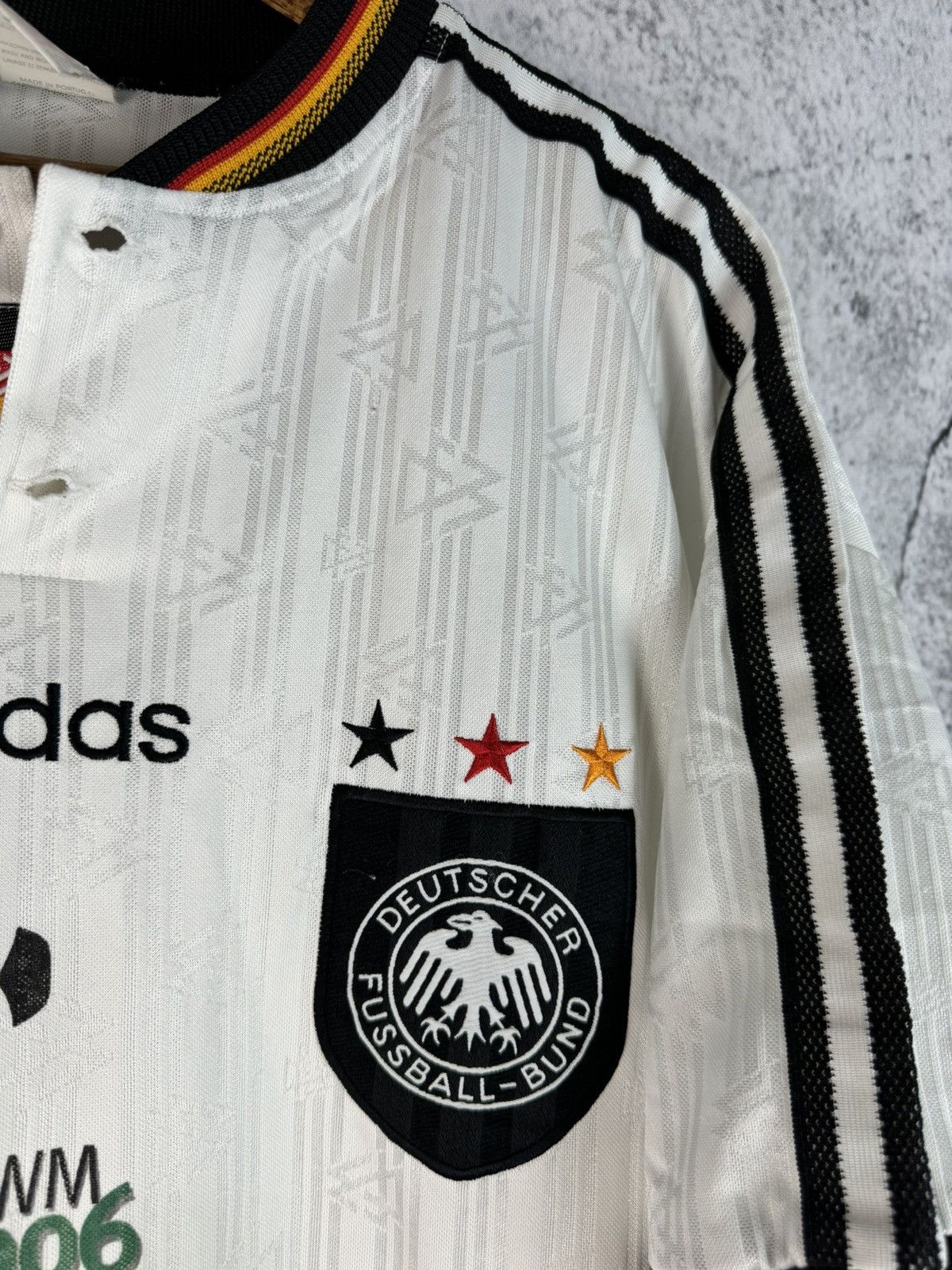 Adidas Germany Deutschland Shirt Soccer Football Adidas World Cup Size US XXL / EU 58 / 5 - 5 Thumbnail