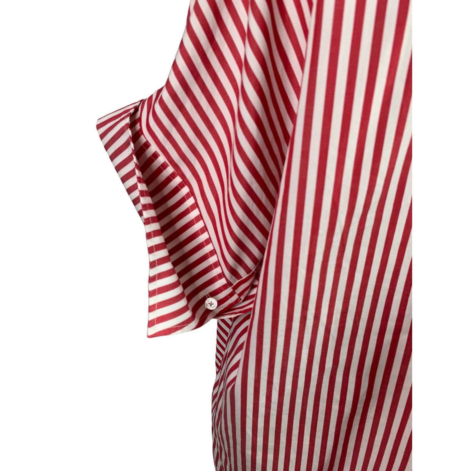 Public School Public School New York Women's Sz 4 Blouse White-Red Striped Size S / US 4 / IT 40 - 5 Thumbnail