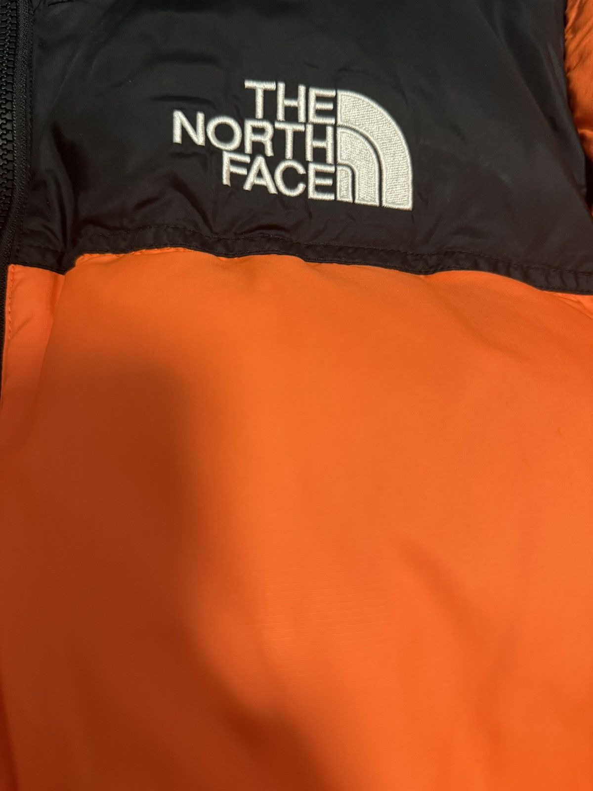 Supreme × The North Face Supreme tnf the north face leaves orange nuptse Jacket Size US M / EU 48-50 / 2 - 3 Thumbnail