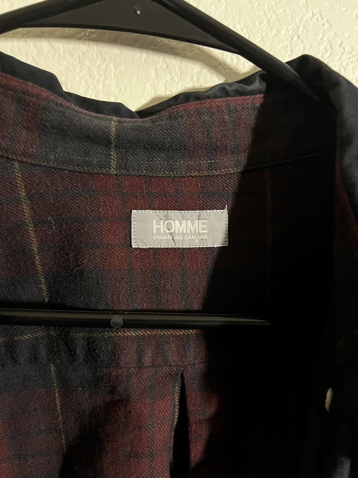 90s Comme des Garçons Homme flannel
