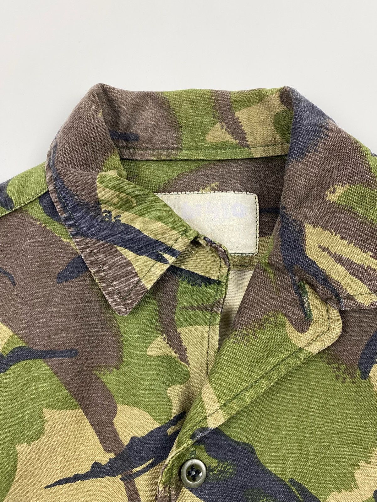 Vintage 1990’s Vintage Dutch Army Marine Corps DPM Camo Overshirt Size US S / EU 44-46 / 1 - 4 Thumbnail