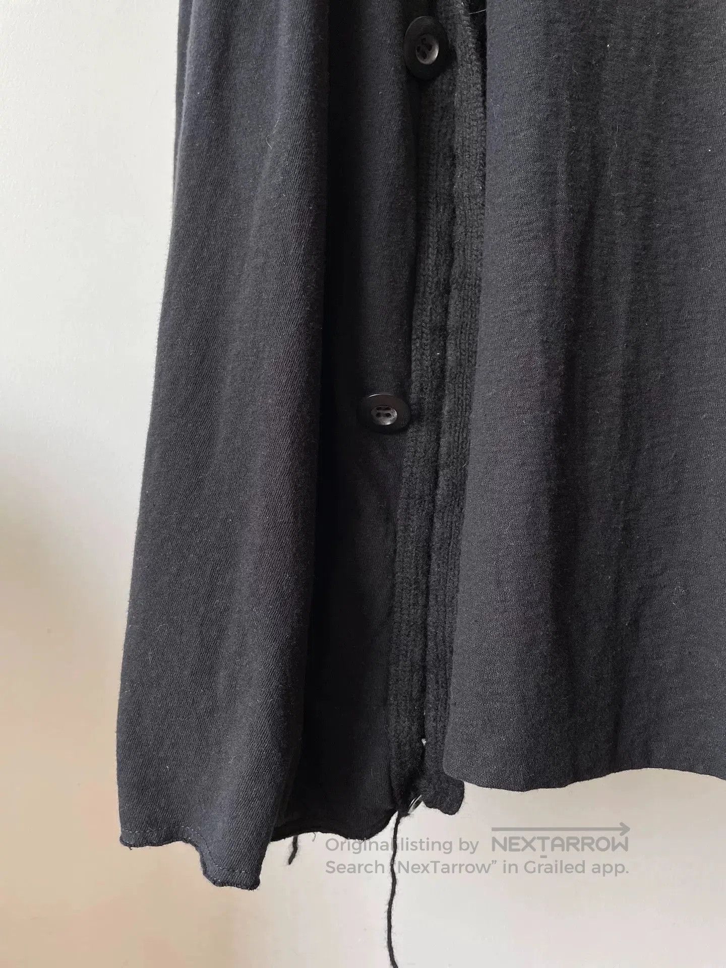Yohji Yamamoto Yohji Yamamoto Pour Homme Black Cardigan. Size US M / EU 48-50 / 2 - 4 Thumbnail