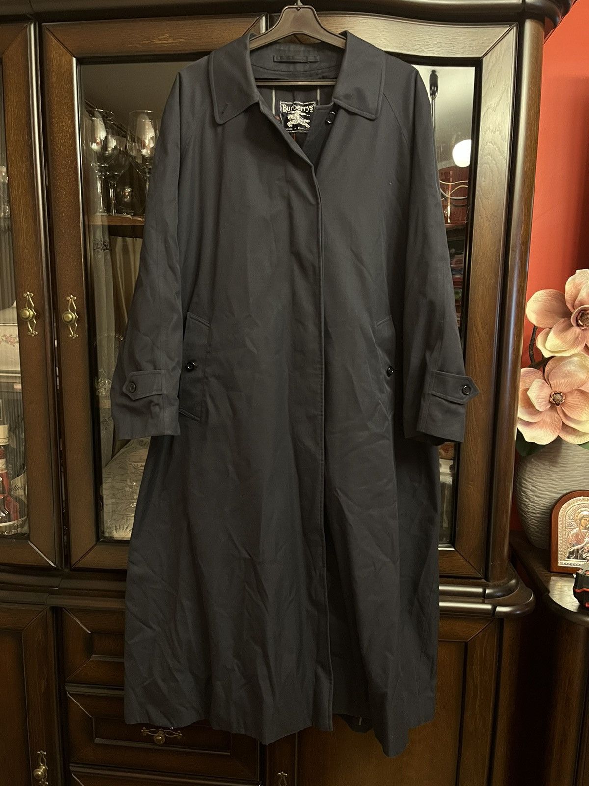 Burberry Vintage burberry coat Size US L / EU 52-54 / 3 - 3 Thumbnail