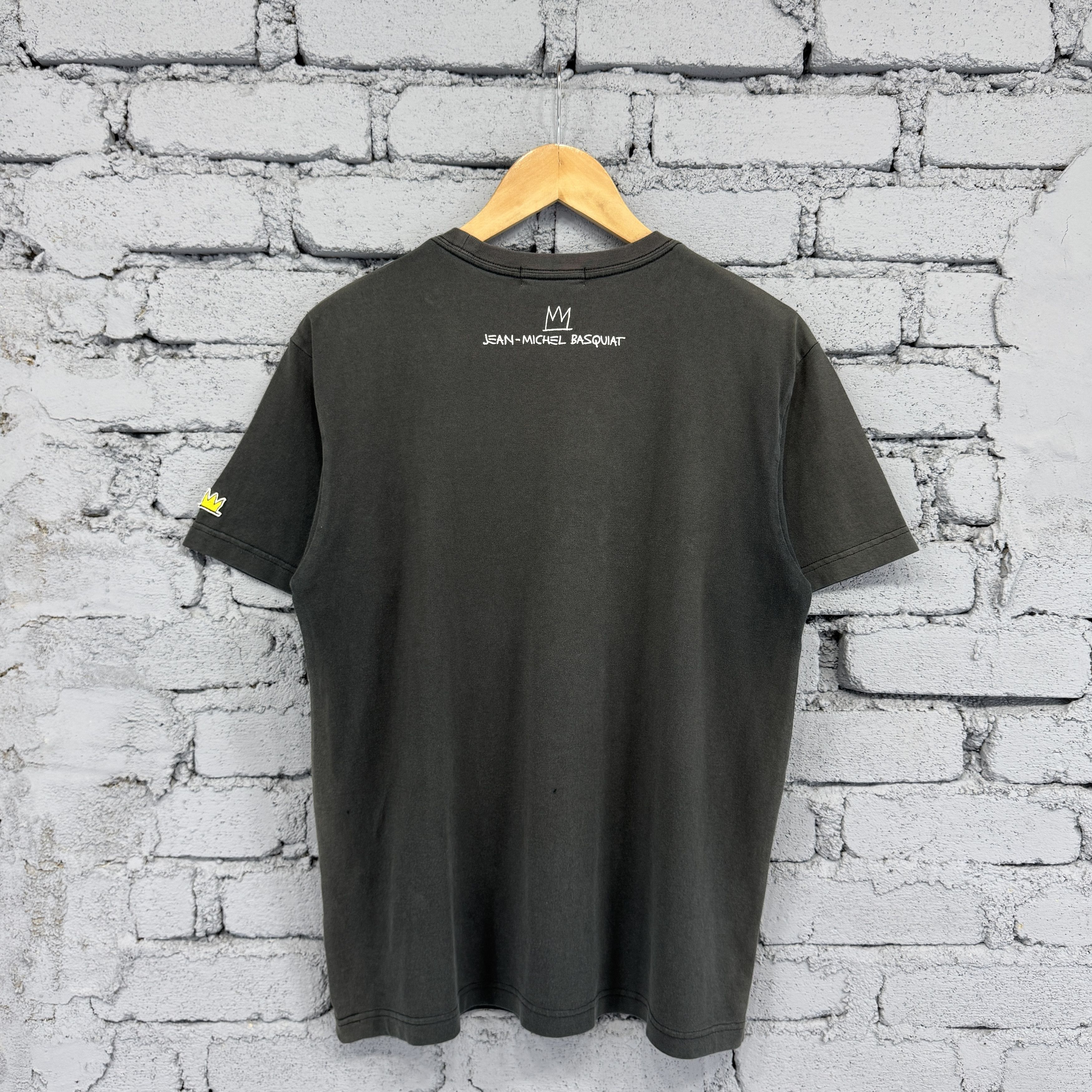 Jean-Michel Basquiat Vintage Jean-Michel Basquiat "Notary" Sunfaded Tshirt Size US L / EU 52-54 / 3 - 2 Thumbnail