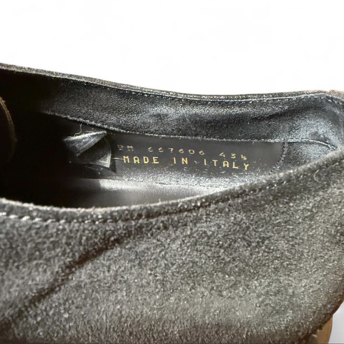 Saint Laurent Paris Saint Laurent Suede Derby Shoes Lace-Up Size US 10.5 / EU 43-44 - 7 Thumbnail