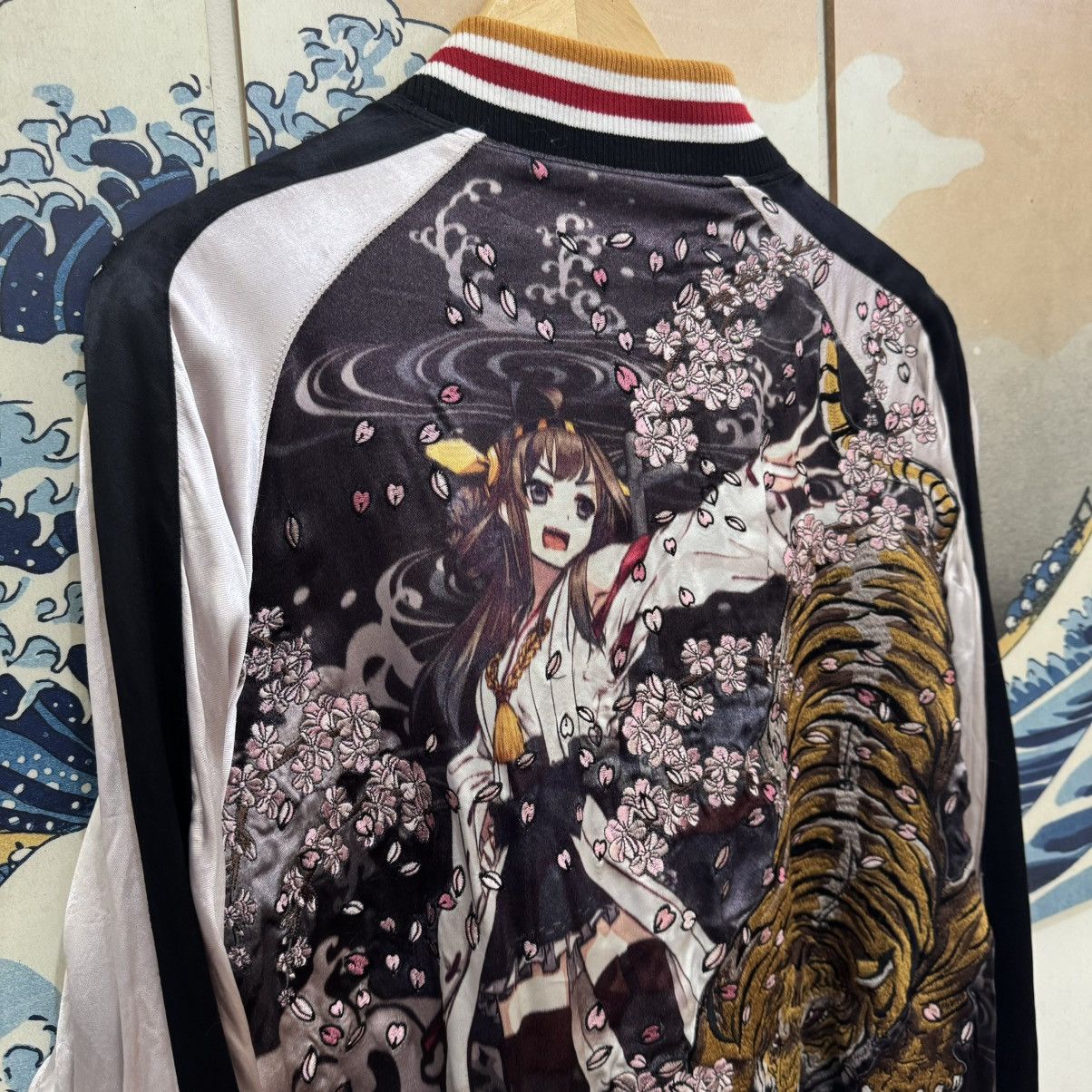Anime × Japanese Brand Kantai collection Sukajan x souvenir jacket Size US L / EU 52-54 / 3 - 6 Thumbnail