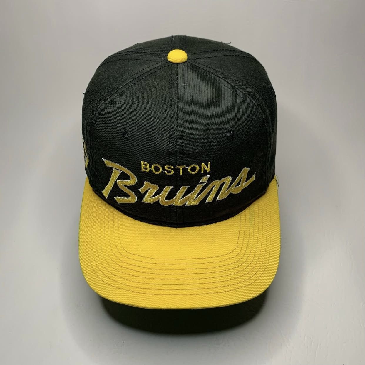 Sports Specialties Vintage NHL Boston Bruins Script Snapback Sports Specialties Size ONE SIZE - 1 Thumbnail