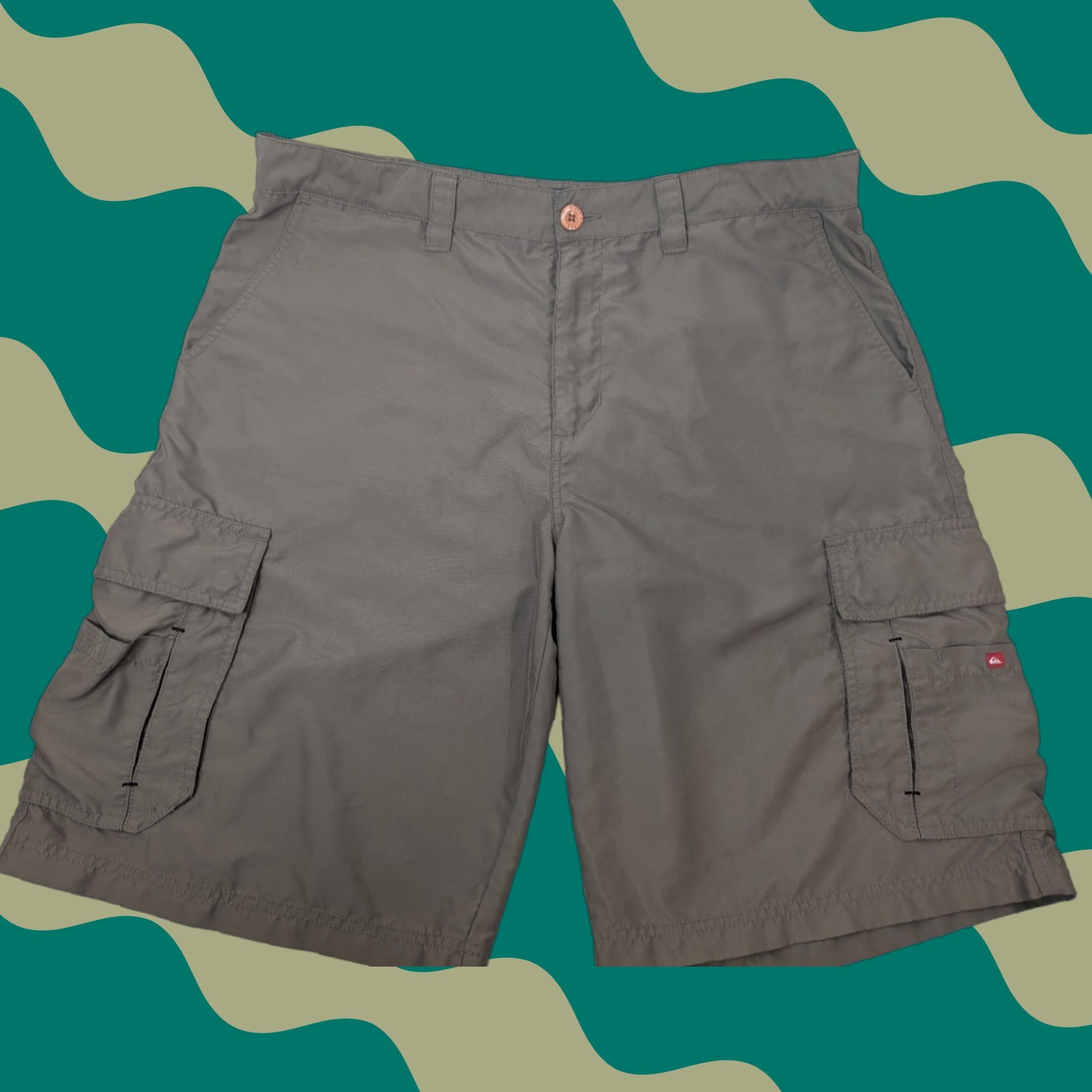 Quiksilver **Quiksilver Mens Cargo Shorts Brown Outdoor Polyester 38** User: Quiksilver Mens Cargo Shorts Brown Outdoor Polyester 38 Size US 38 / EU 54 - 1 Thumbnail