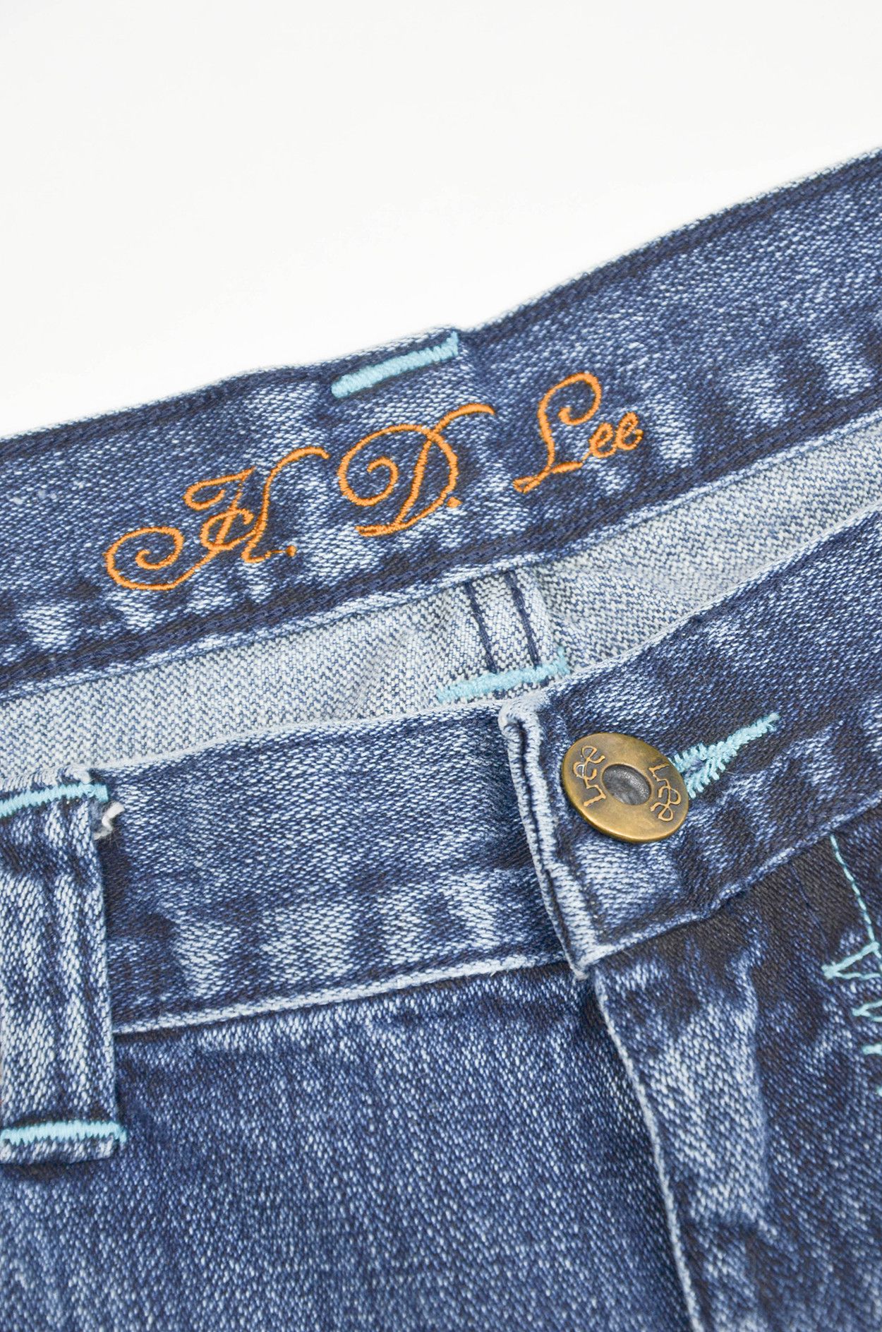 Jean × Lee LEE Vintage Freeburn Flared Washed Jeans Size US 36 / EU 52 - 5 Thumbnail