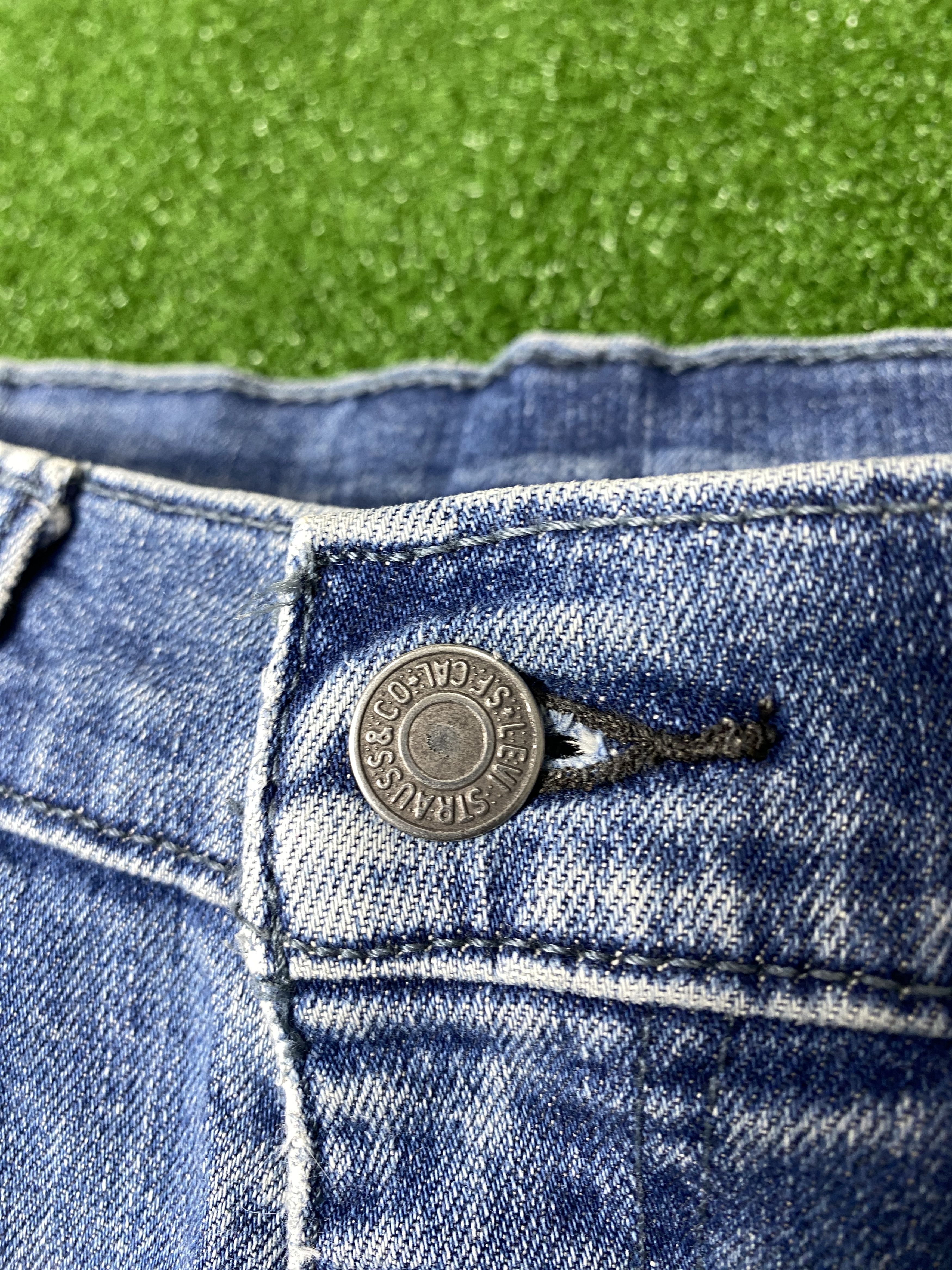 Levi's × Vintage Vintage Levis 514 Faded Blue Denim CP0031 Size US 32 / EU 48 - 3 Thumbnail