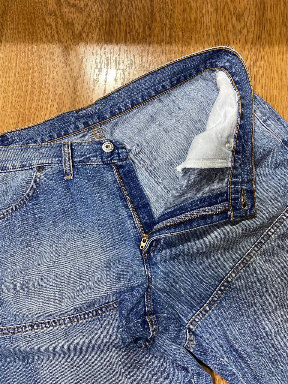 Jean × Mustang × Vintage Vintage 90s mustang jeans light blue wash Size US 36 / EU 52 - 2 Thumbnail