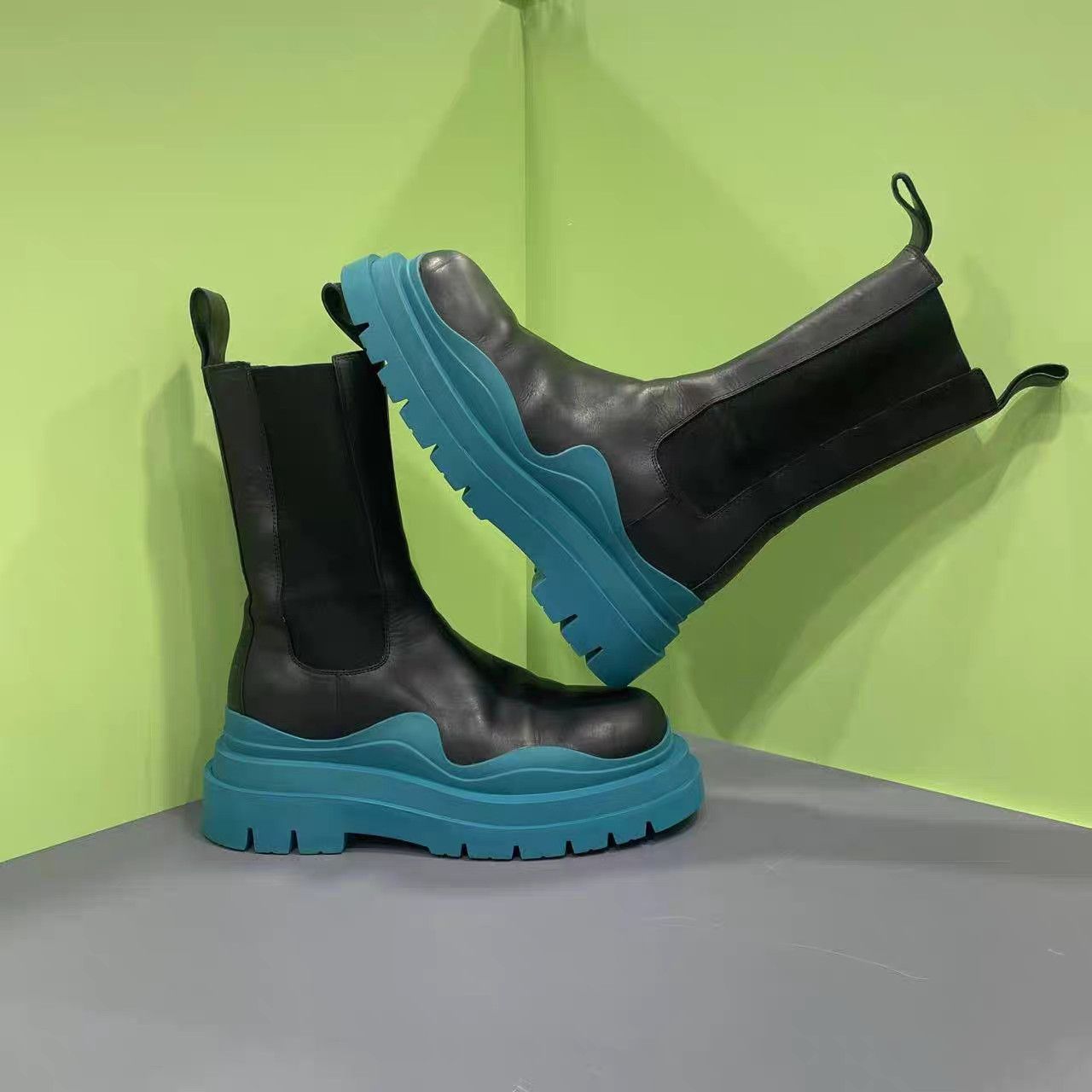 Bottega Veneta Bottega Veneta Tire High Chelsea Boots K15 Size US 8.5 / EU 41-42 - 4 Thumbnail