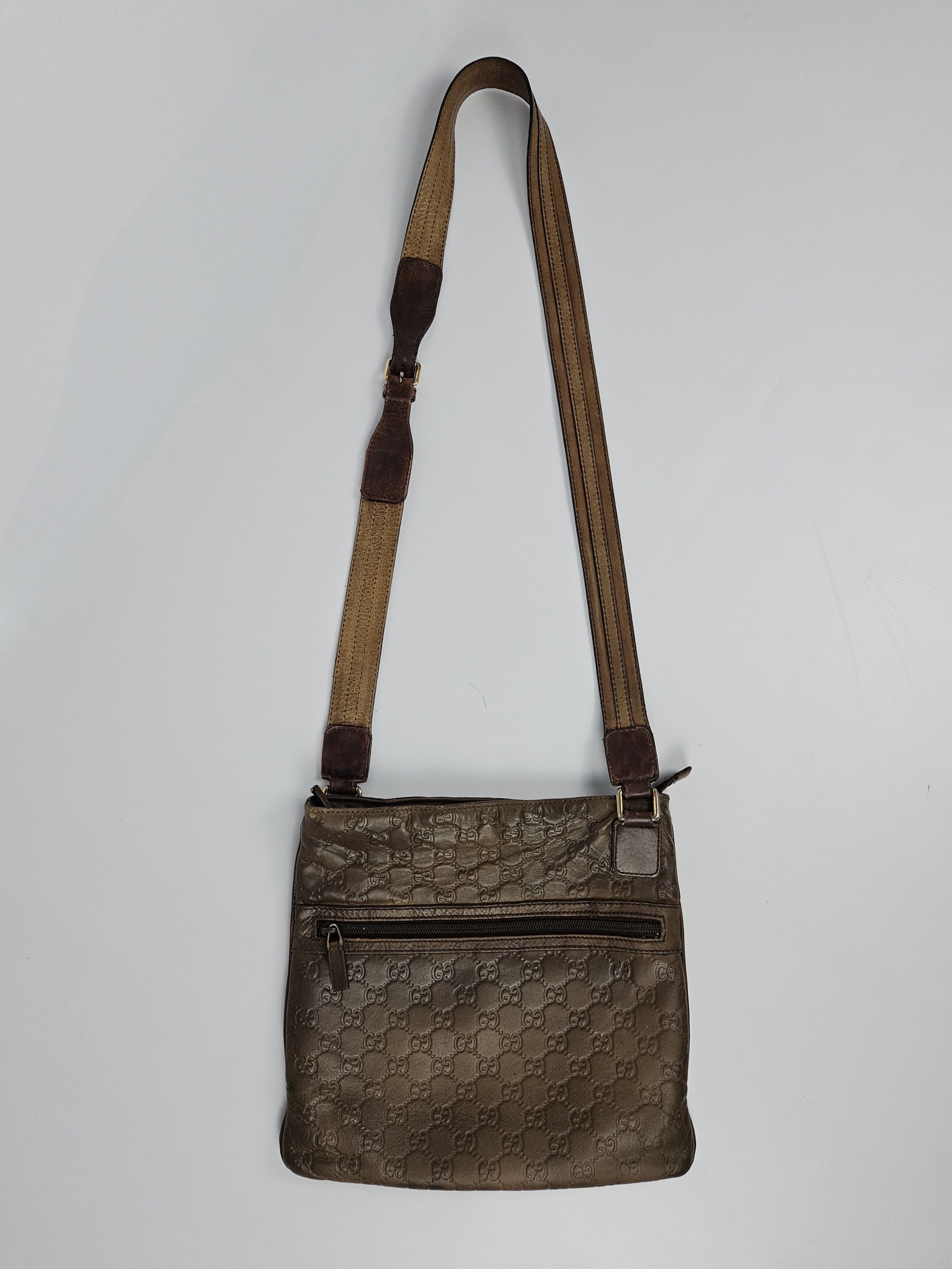 Gucci Gucci guccissima gg calf leather shoulder crossbody bag Size ONE SIZE - 12 Thumbnail