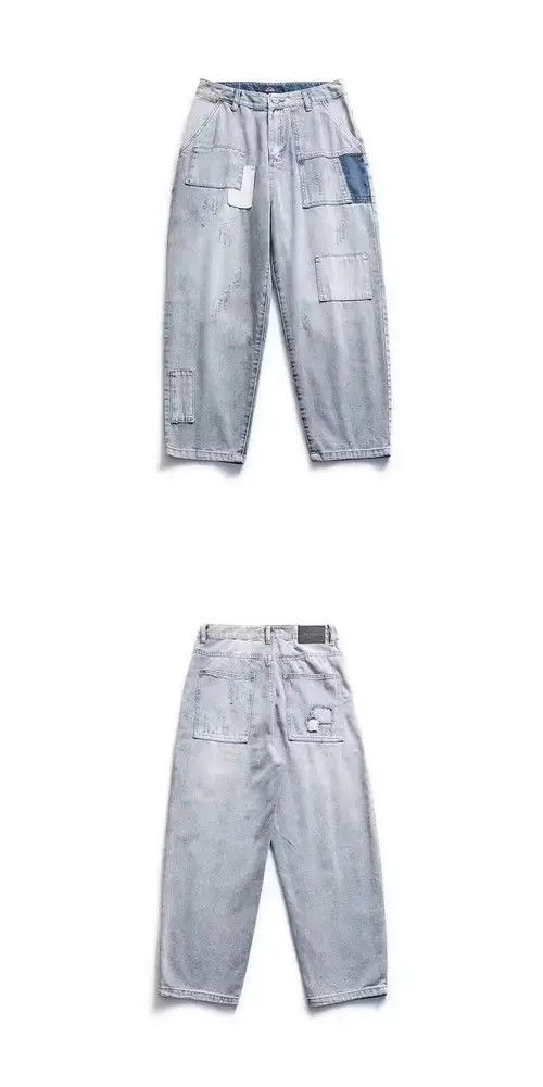 Other 20SS Simple Blue Japan Blue Washed Jeans Size US 32 / EU 48 - 2 Thumbnail