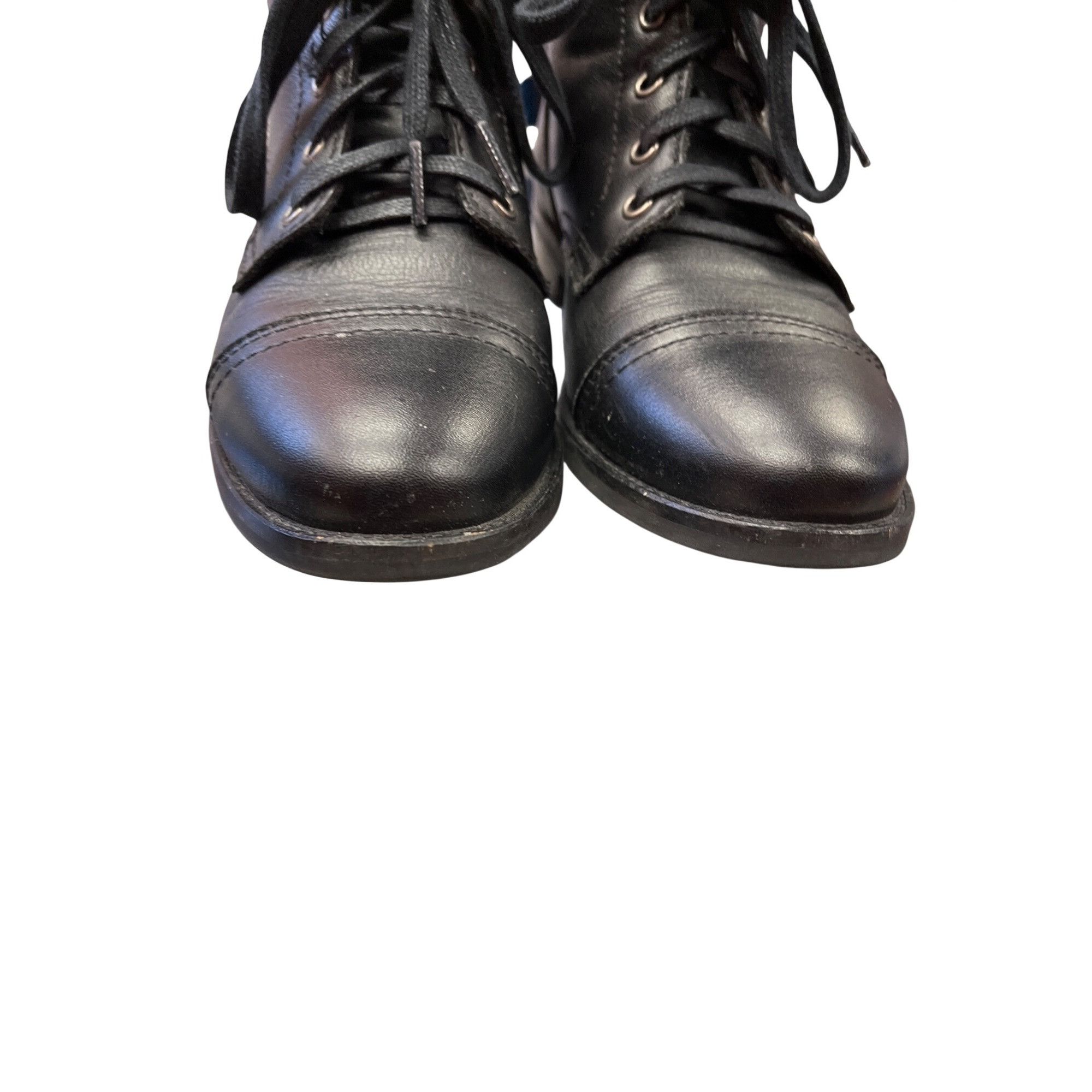 Other Thurday Boot Co. Wms black leather hand crafted ankle boots Size US 6.5 / IT 36.5 - 12 Thumbnail