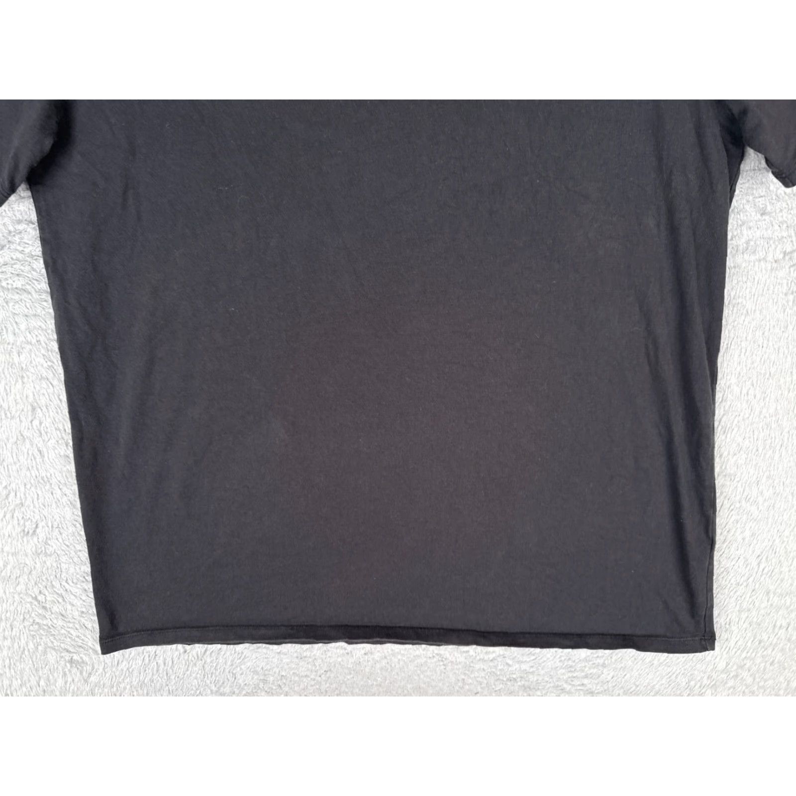 Tommy Hilfiger Tommy Hilfiger Shirt Adult XL Black Short Sleeve Crew Cotton Blend Logo Size US XL / EU 56 / 4 - 5 Thumbnail