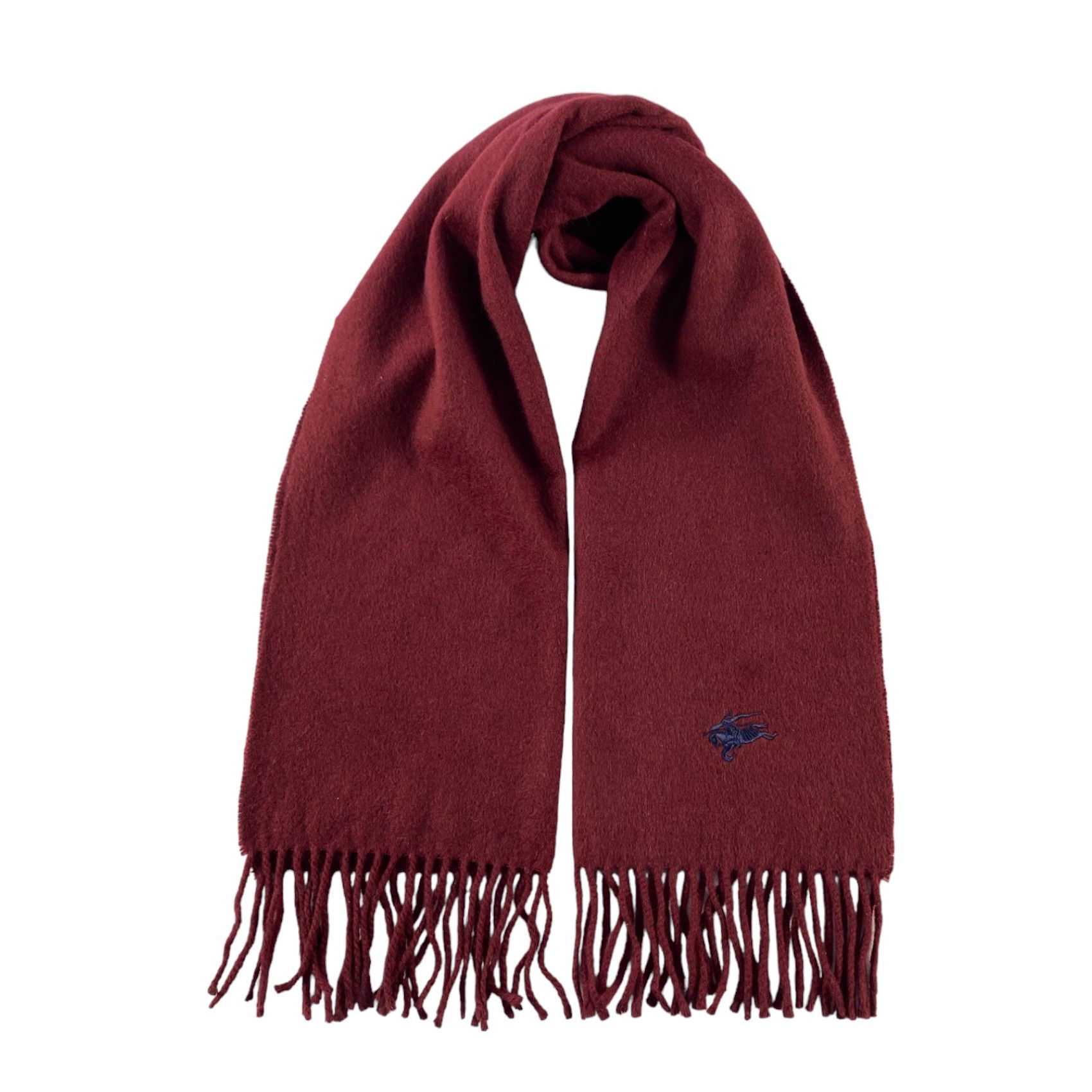 Burberry × Vintage Burberry Scarf / Muffler / Neckwear - WW1569 Size ONE SIZE - 1 Thumbnail