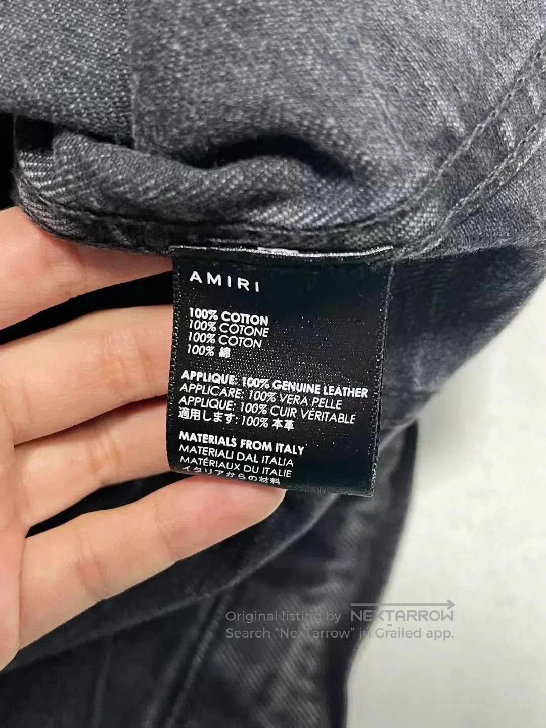 Amiri Amiri MX2 Washed Black Multi. Size US M / EU 48-50 / 2 - 6 Thumbnail