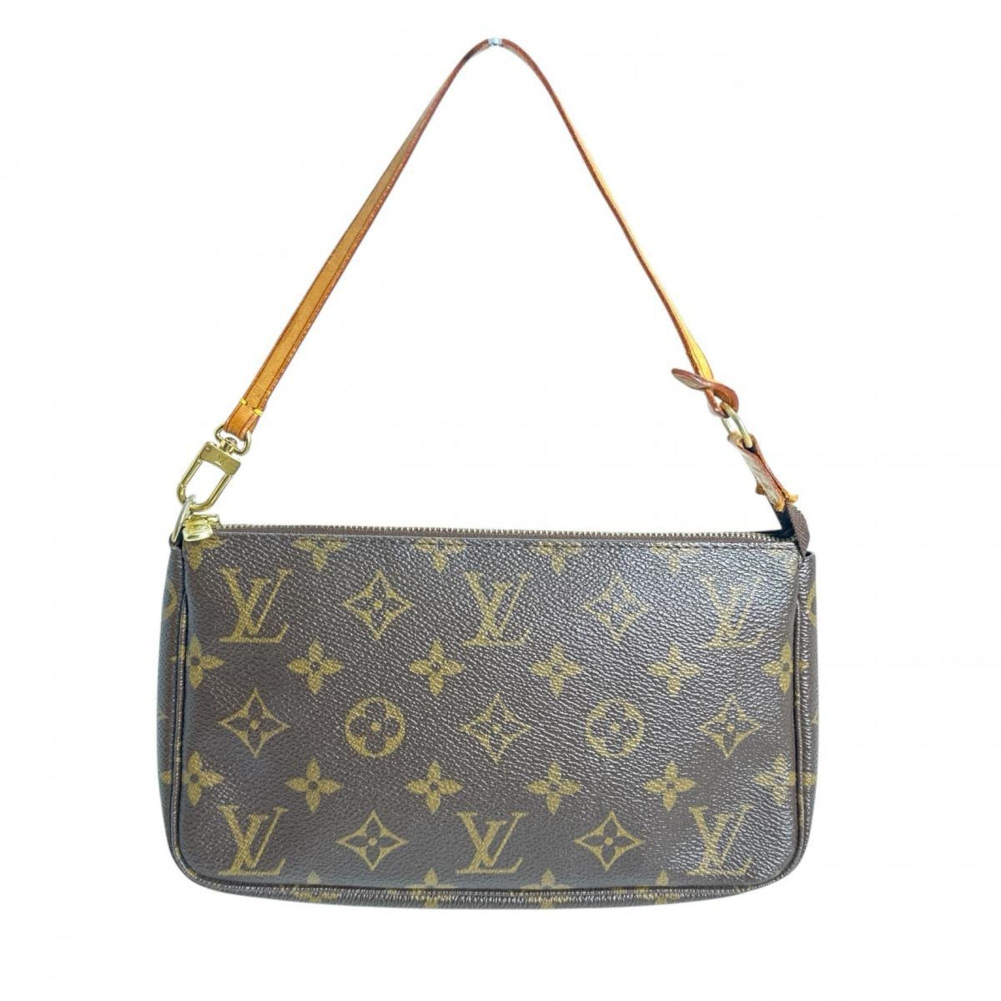 Louis Vuitton Louis Vuitton Pouch Accessory Monogram Pochette Accessoires Canvas M51980 Brown Size ONE SIZE - 1 Thumbnail