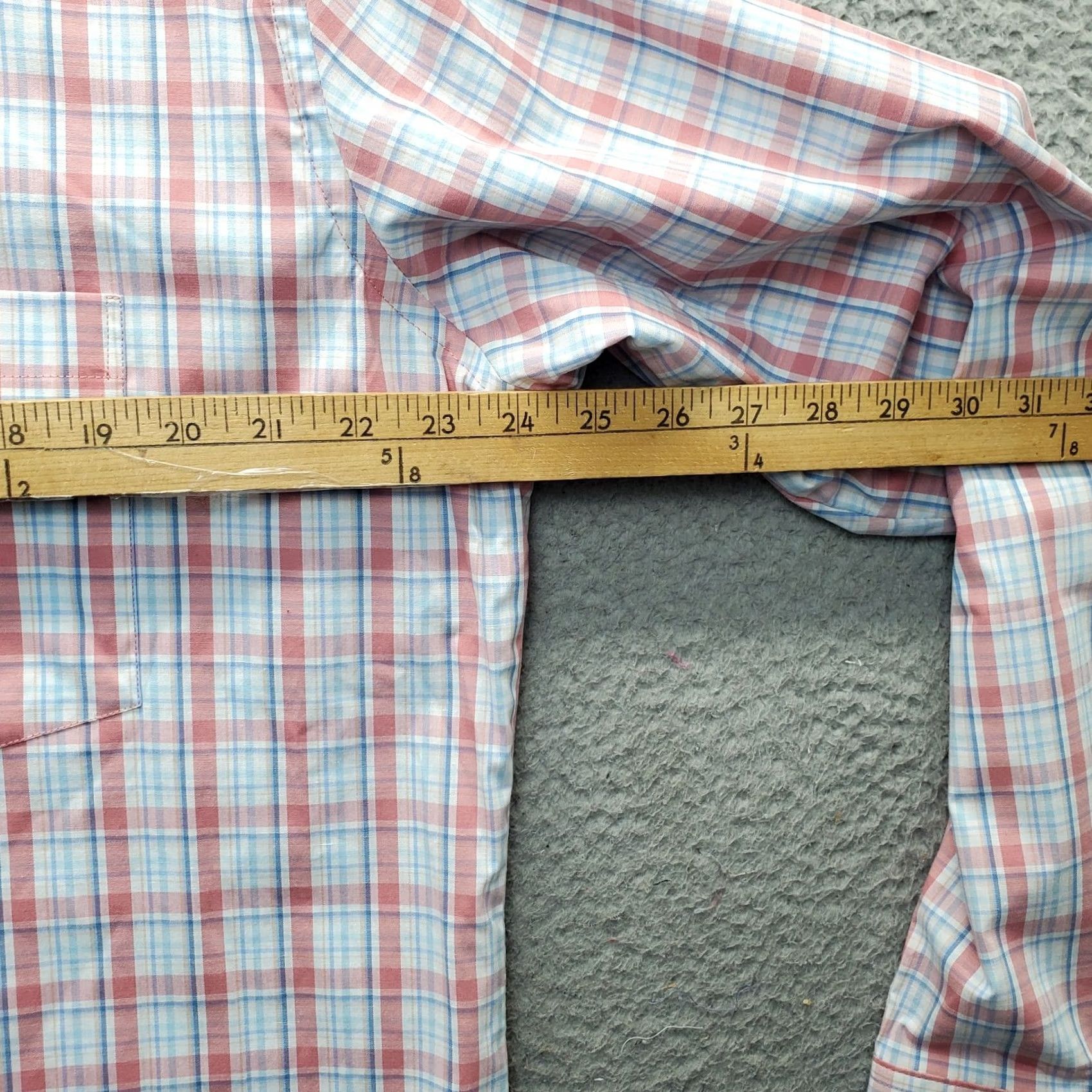 Izod IZOD Performance Shirt Mens LT Multicolor Plaid Classic Fit Wrinkle Free Size US L / EU 52-54 / 3 - 4 Thumbnail