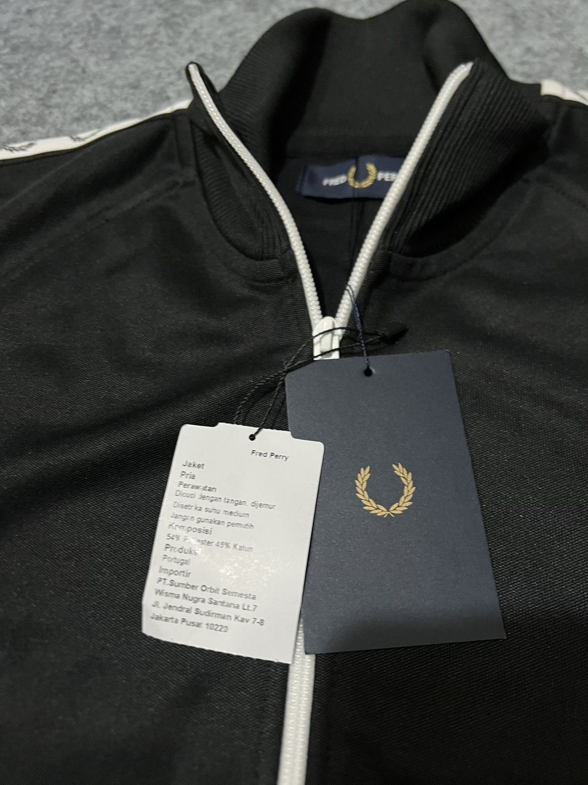Fred Perry Fred Perry Taped Track Jaket Size US M / EU 48-50 / 2 - 5 Thumbnail