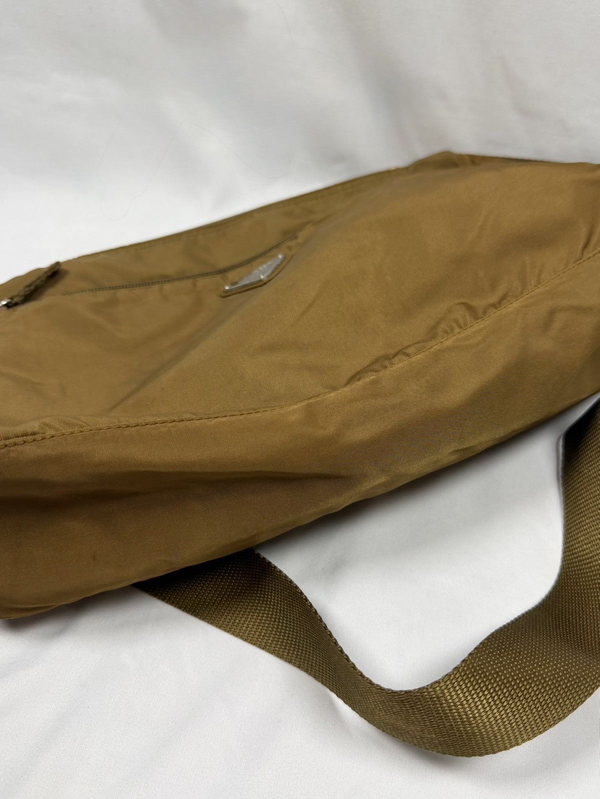 Prada Prada ‘Tobacco’ Vela Nylon Messenger Bag Size ONE SIZE - 8 Thumbnail