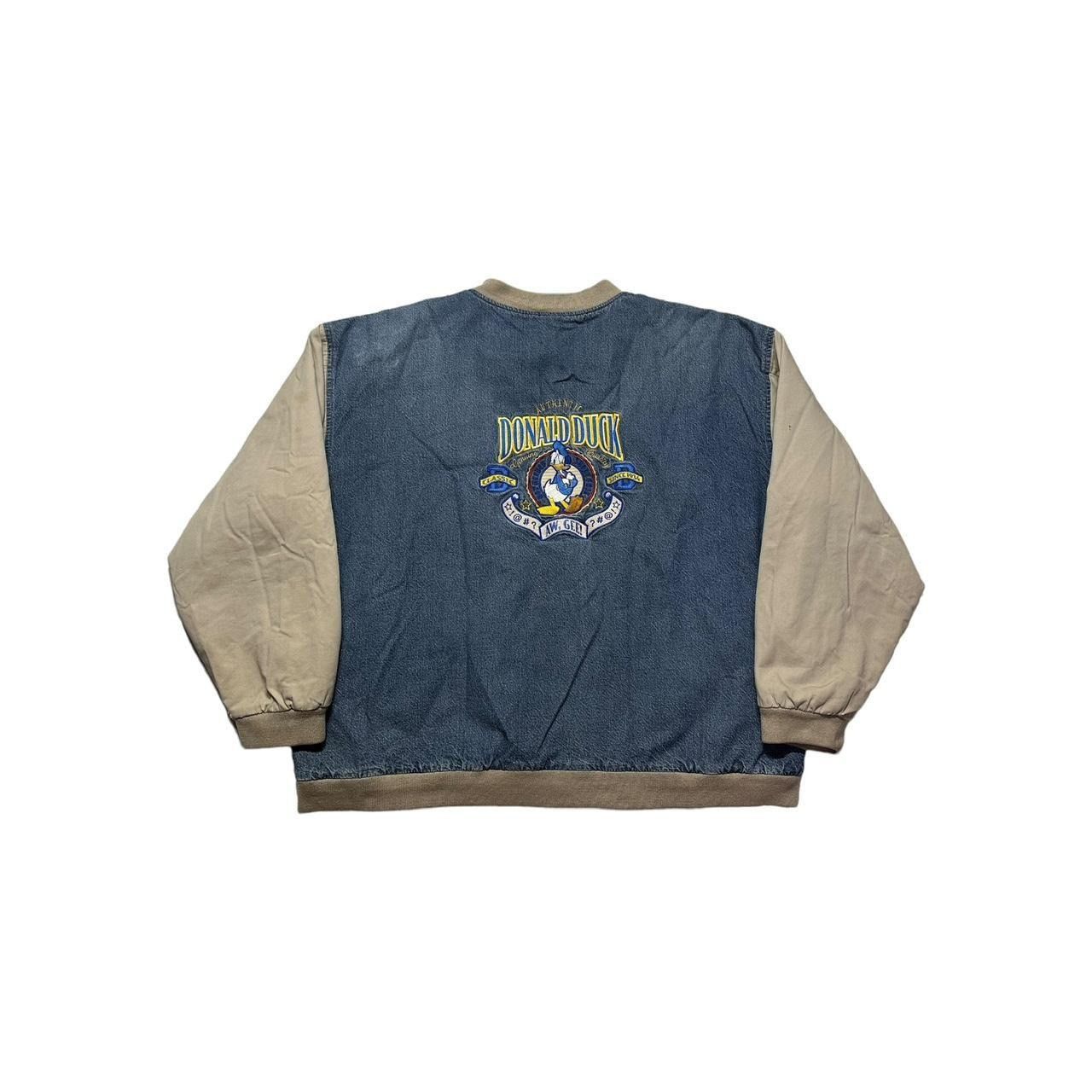 Disney × Vintage Vintage Donald Duck Denim Jacket Size US XXL / EU 58 / 5 - 1 Thumbnail