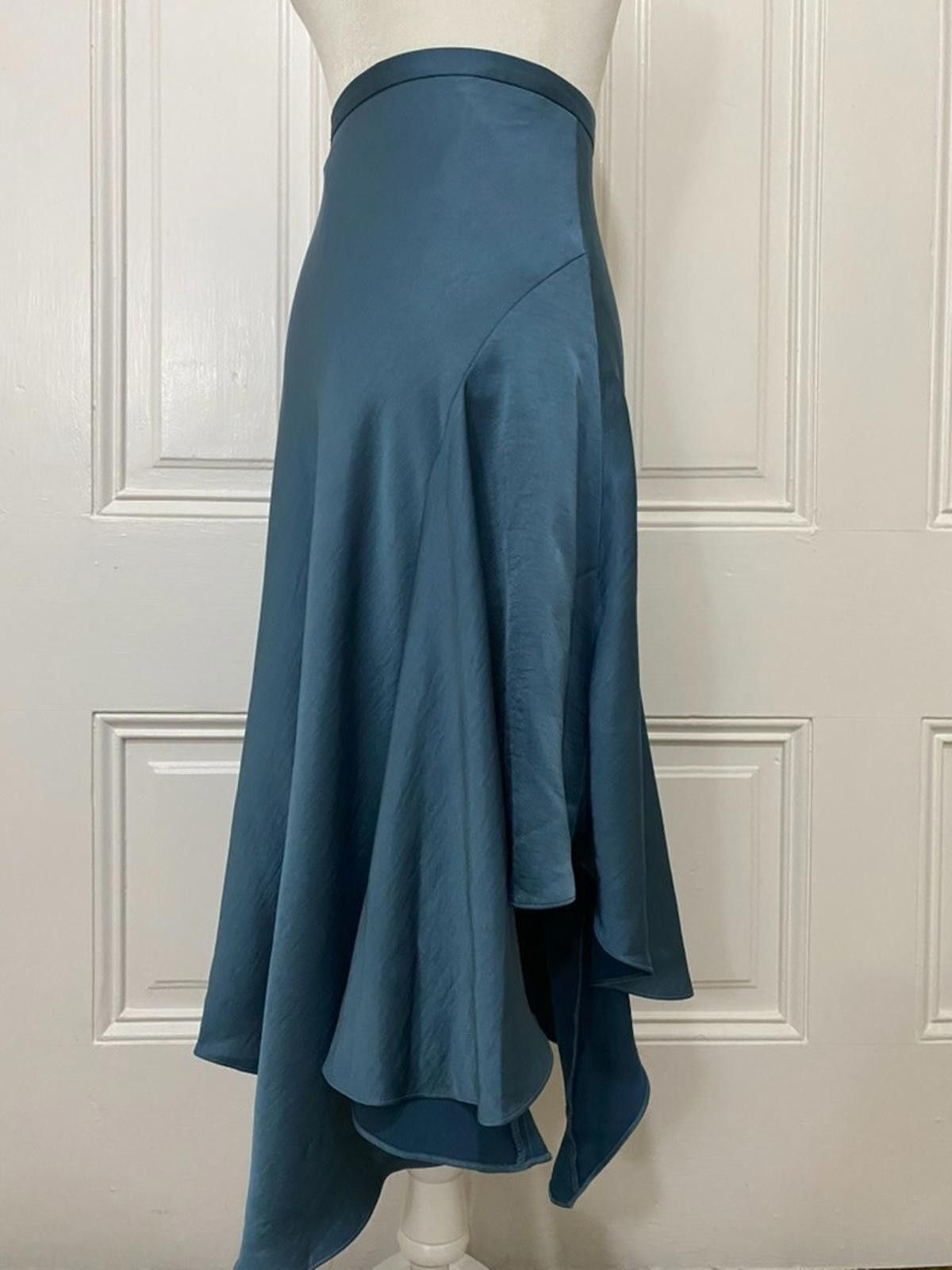 Other LANE JT Victorious Silk Midi Skirt + Backscarf Top (MEDIUM) Size M / US 6-8 / IT 42-44 - 4 Thumbnail