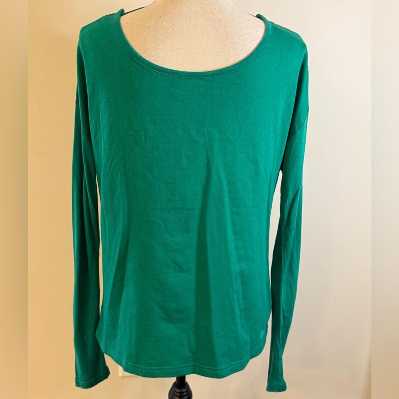 Bench Bench green cross front long sleeve sweater SZ SM Size S / US 4 / IT 40 - 3 Thumbnail